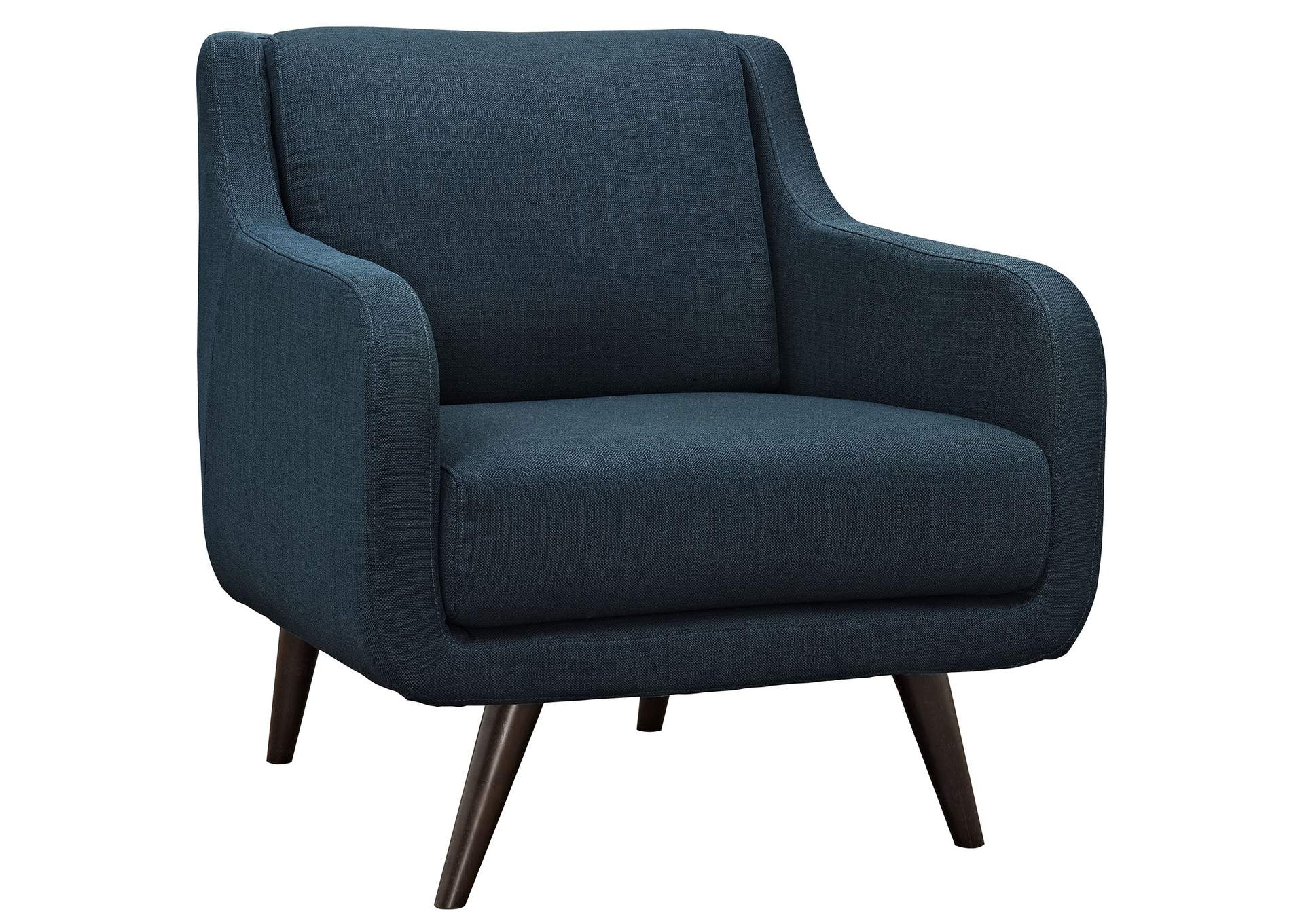 Azure Verve Upholstered Fabric Arm Chair,Modway