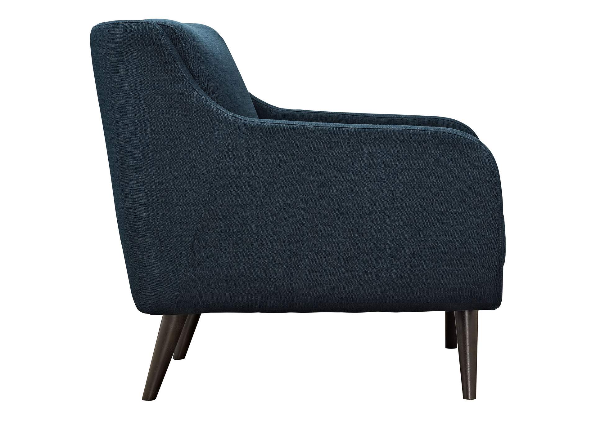 Azure Verve Upholstered Fabric Arm Chair,Modway