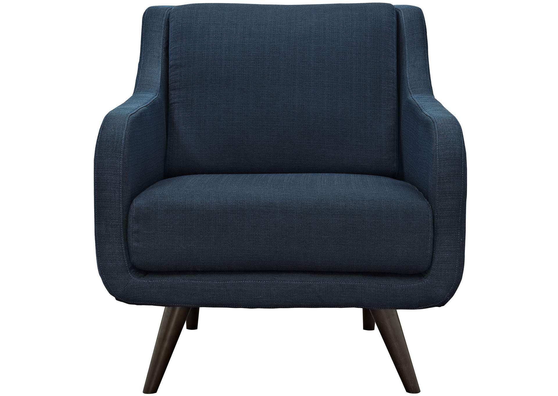 Azure Verve Upholstered Fabric Arm Chair,Modway