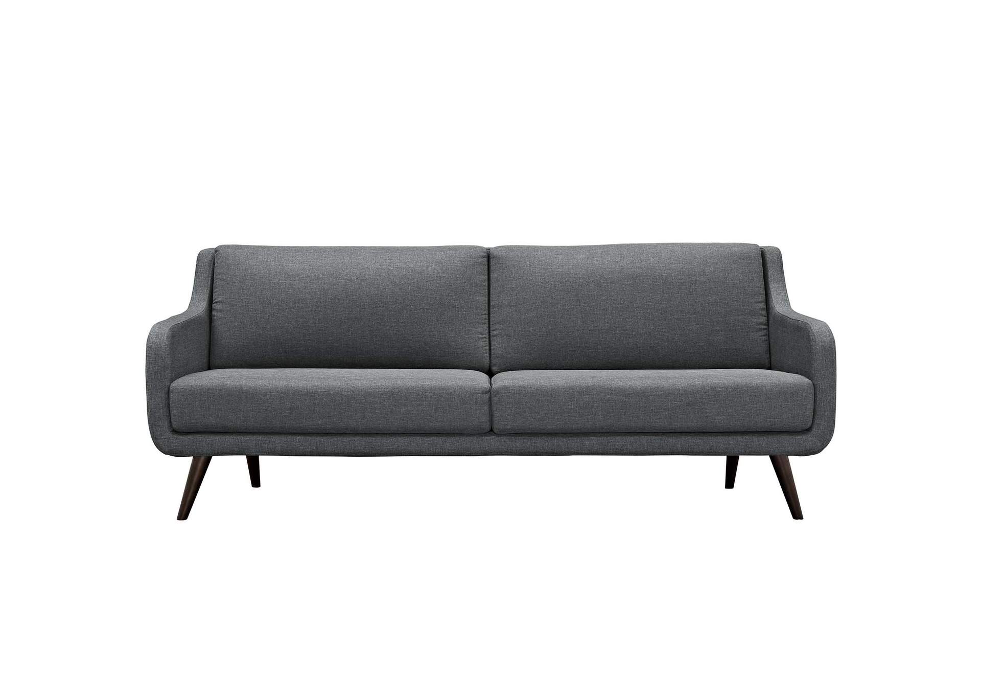 Gray Verve Upholstered Fabric Sofa,Modway