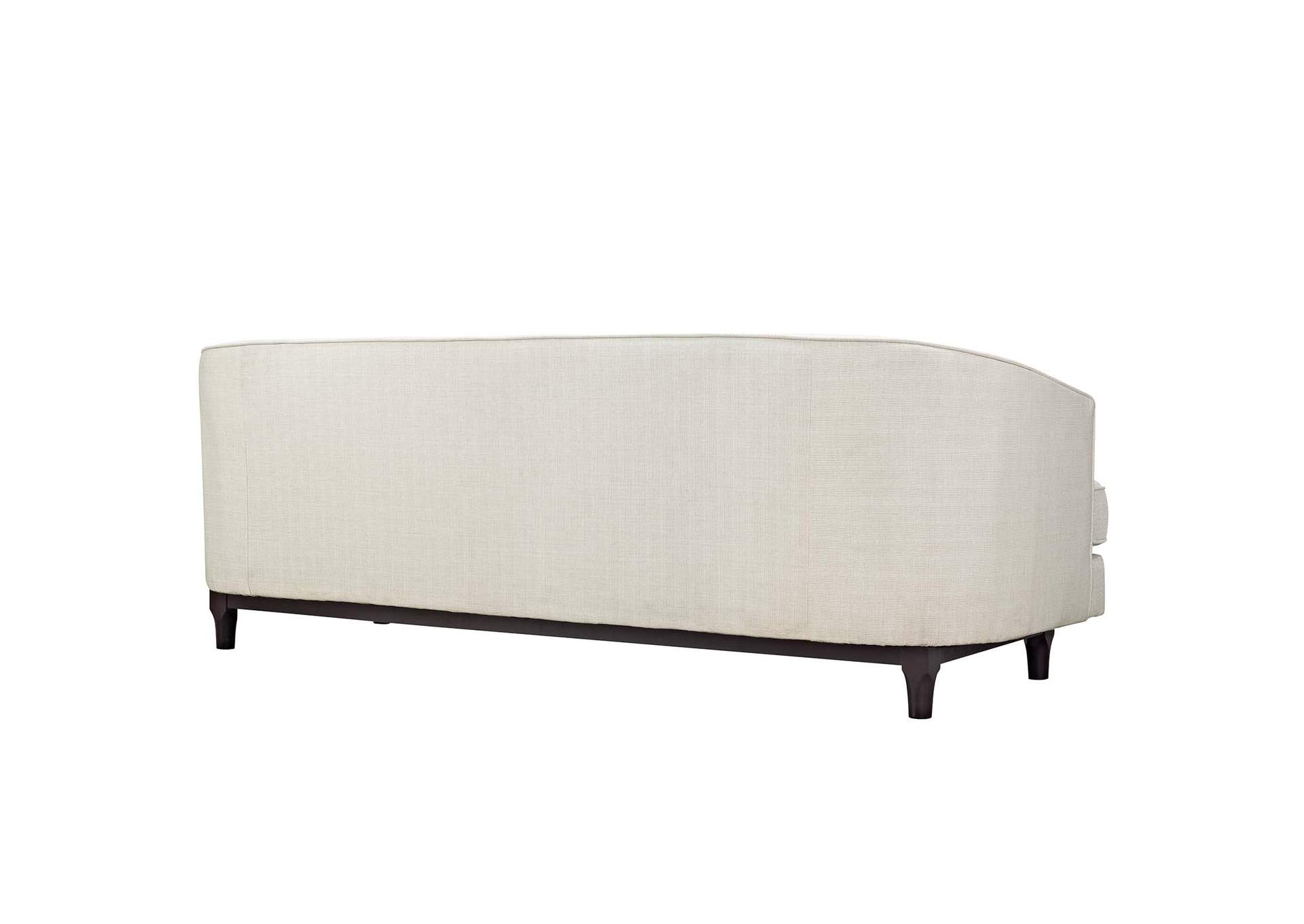 Beige Coast Upholstered Fabric Sofa,Modway