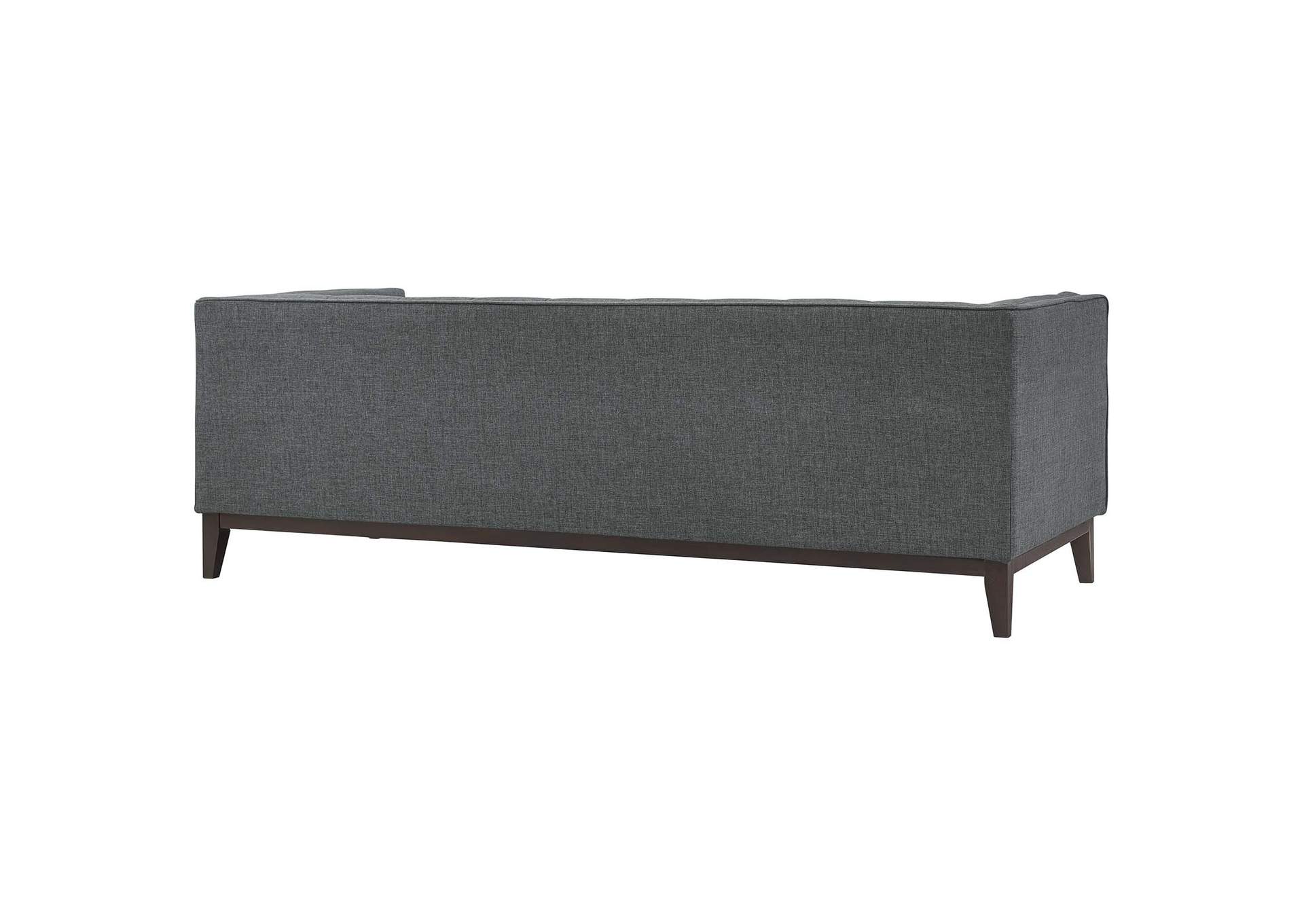 Gray Serve Upholstered Fabric Sofa,Modway