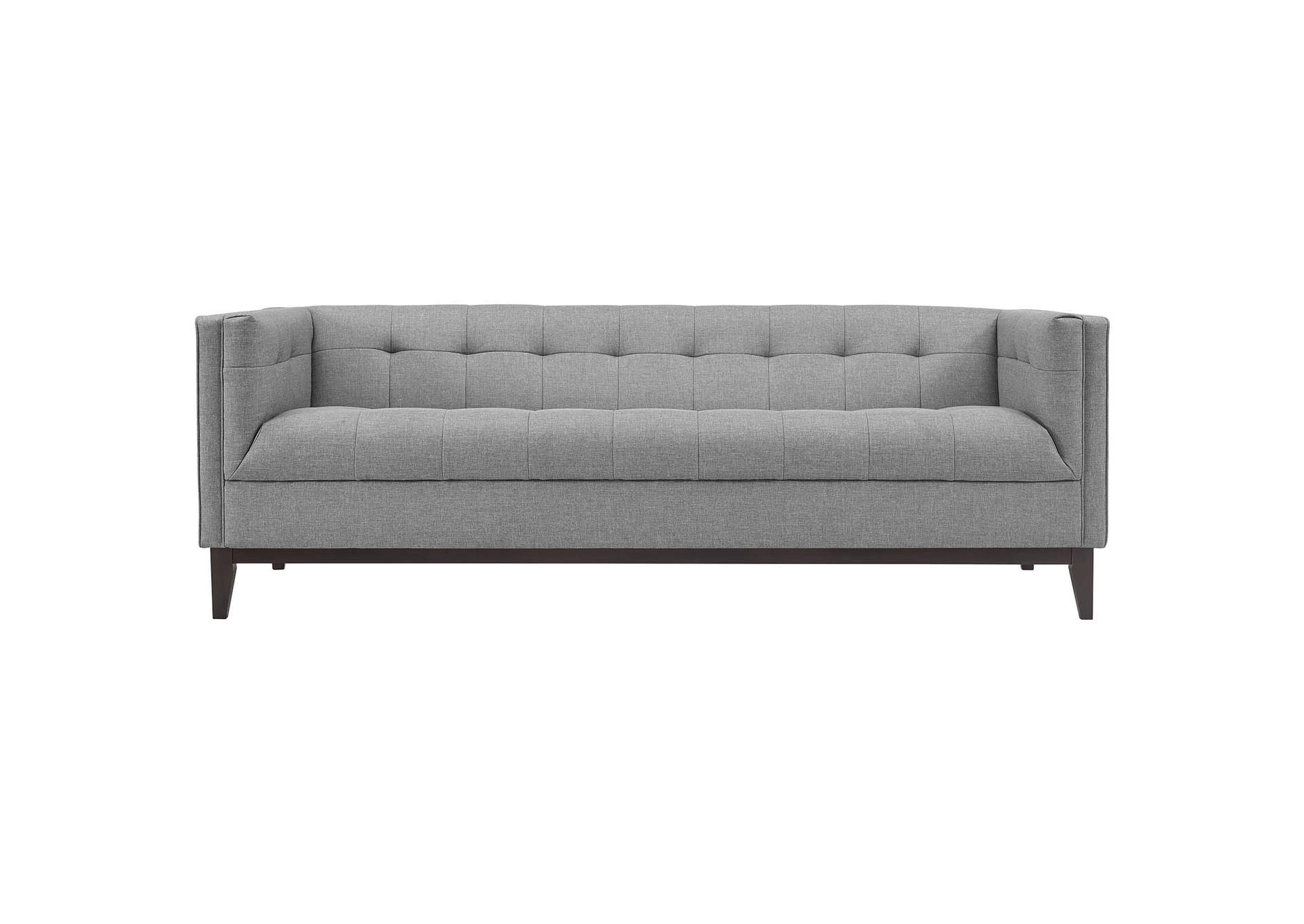 Light Gray Serve Upholstered Fabric Sofa,Modway