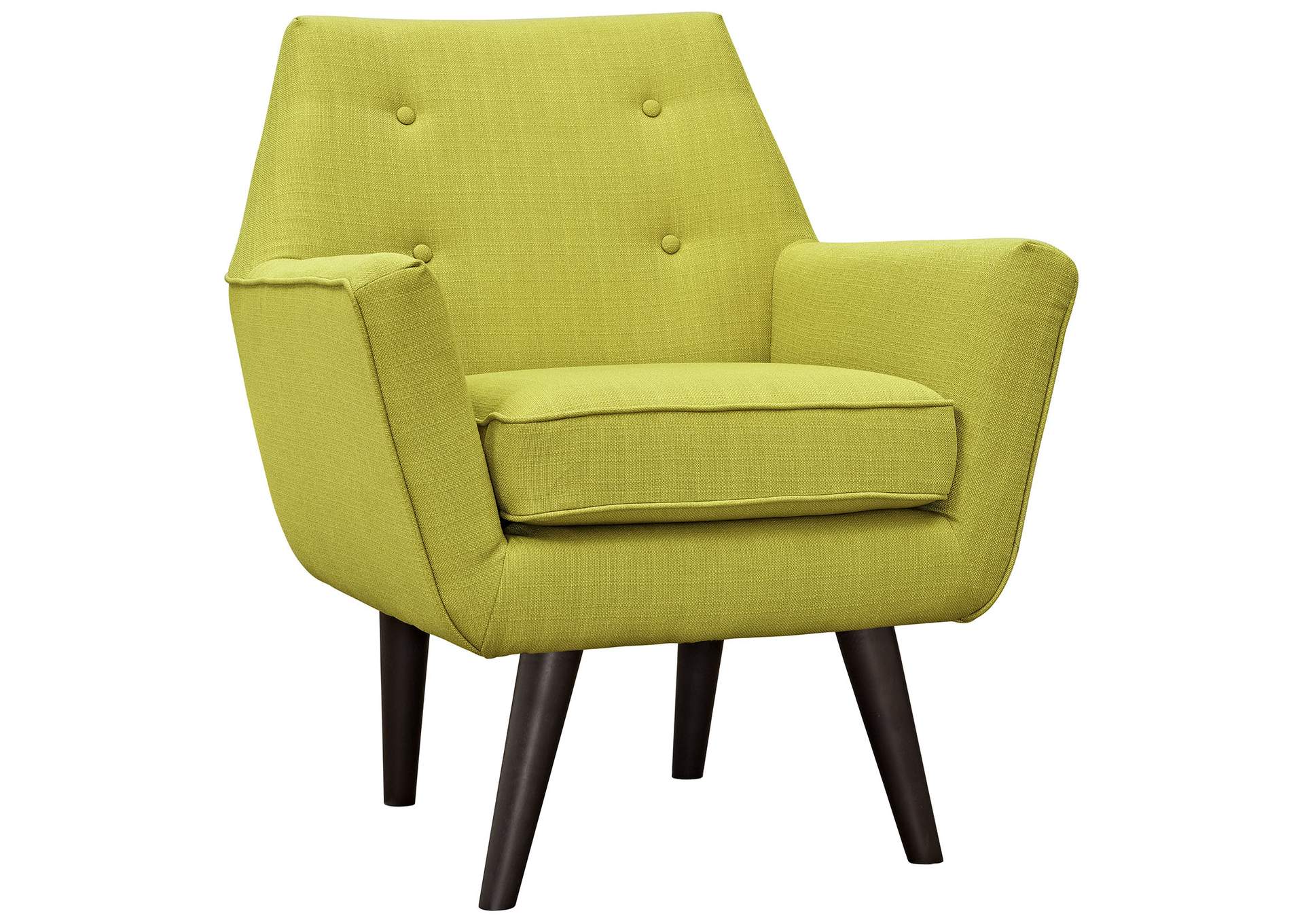 Wheatgrass Posit Upholstered Fabric Arm Chair,Modway