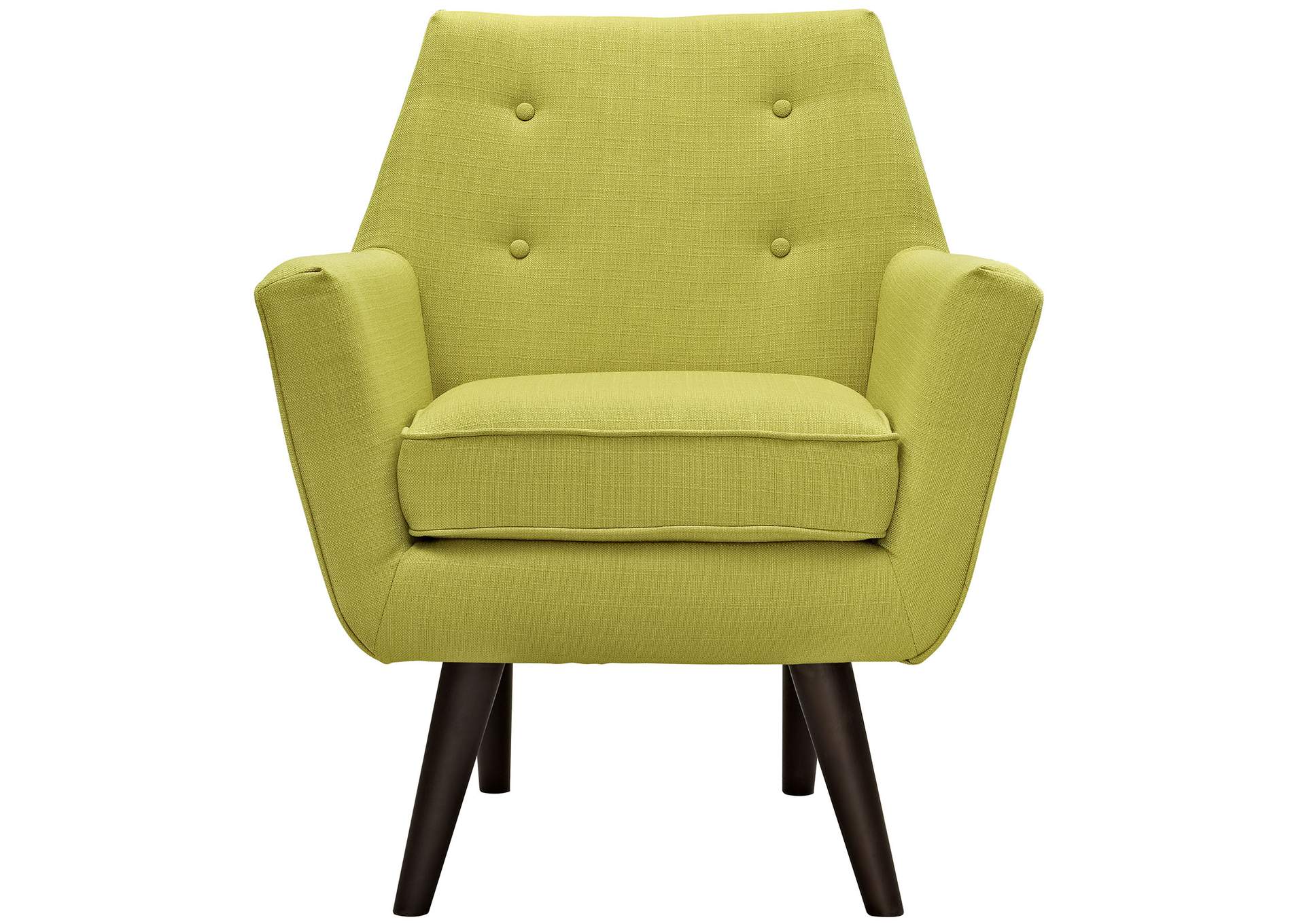 Wheatgrass Posit Upholstered Fabric Arm Chair,Modway