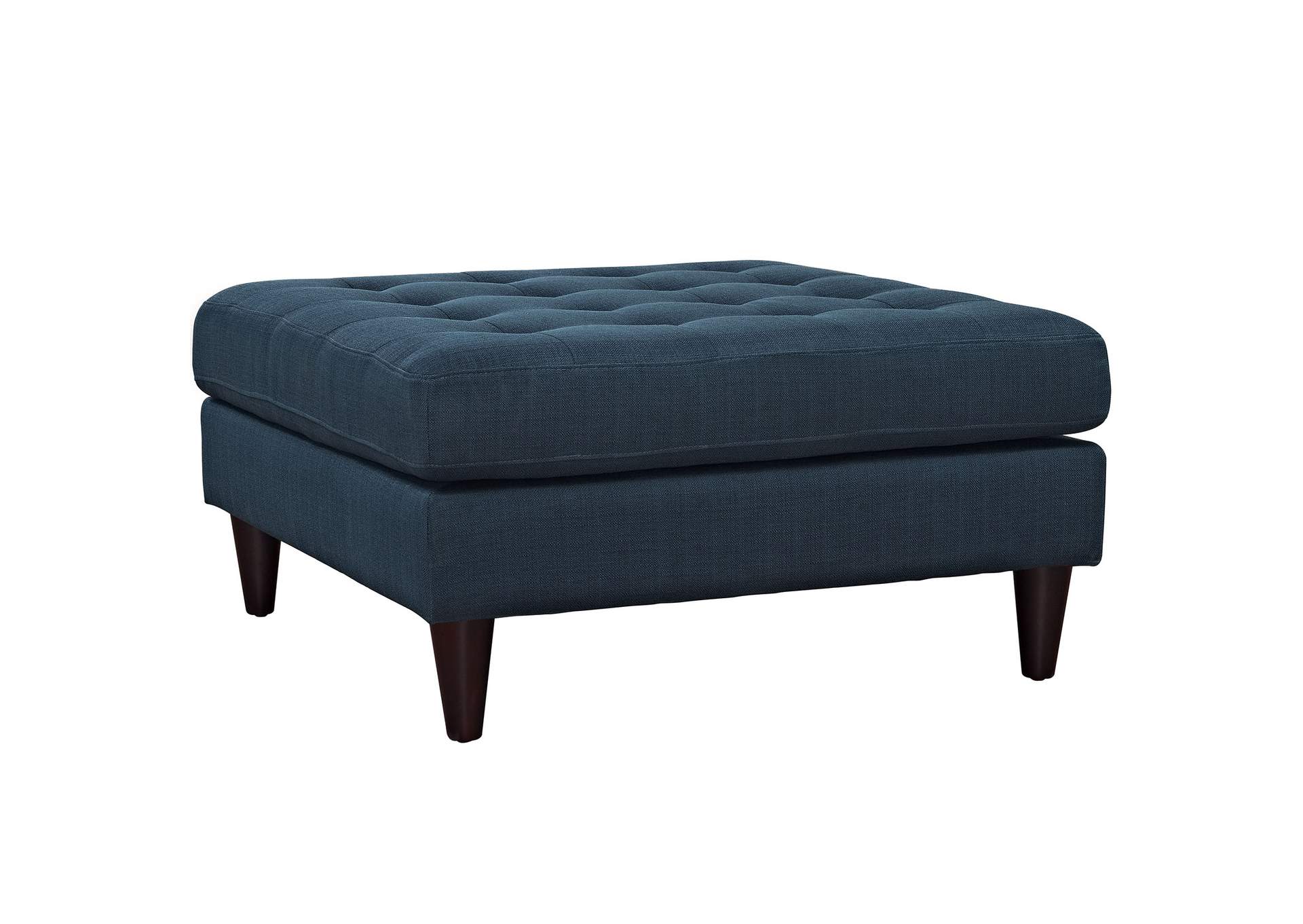 Azure Empress Upholstered Fabric Large Ottoman,Modway