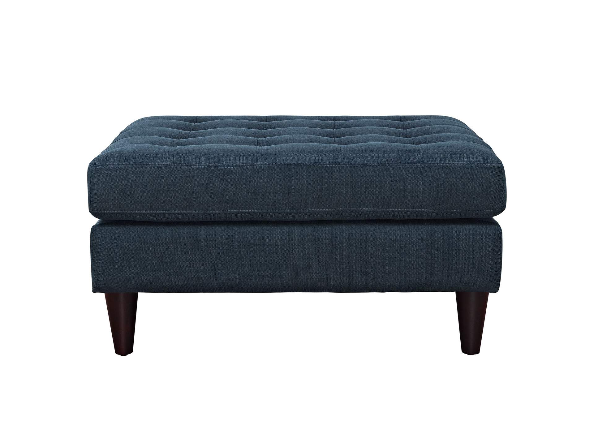 Azure Empress Upholstered Fabric Large Ottoman,Modway