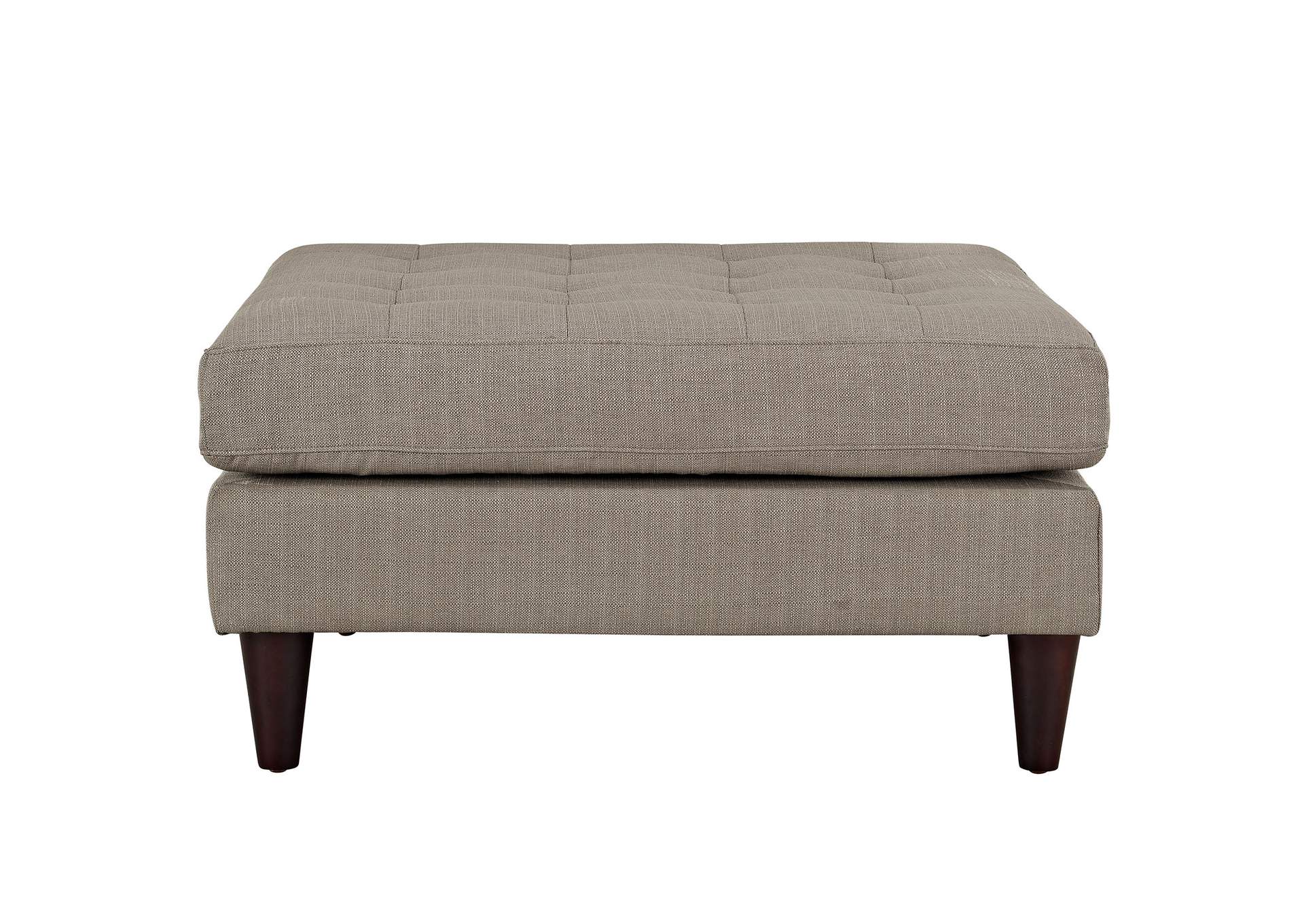 Granite Empress Upholstered Fabric Large Ottoman,Modway