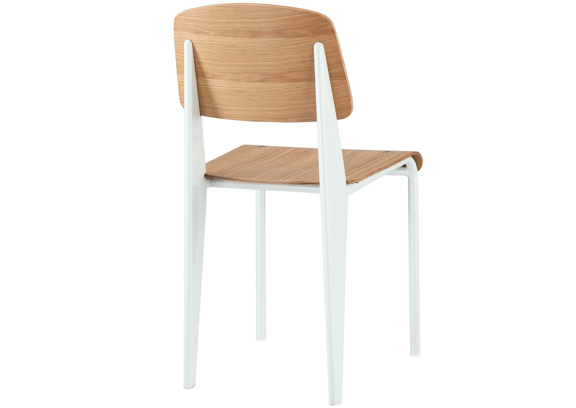 Natural White Cabin Dining Side Chair,Modway