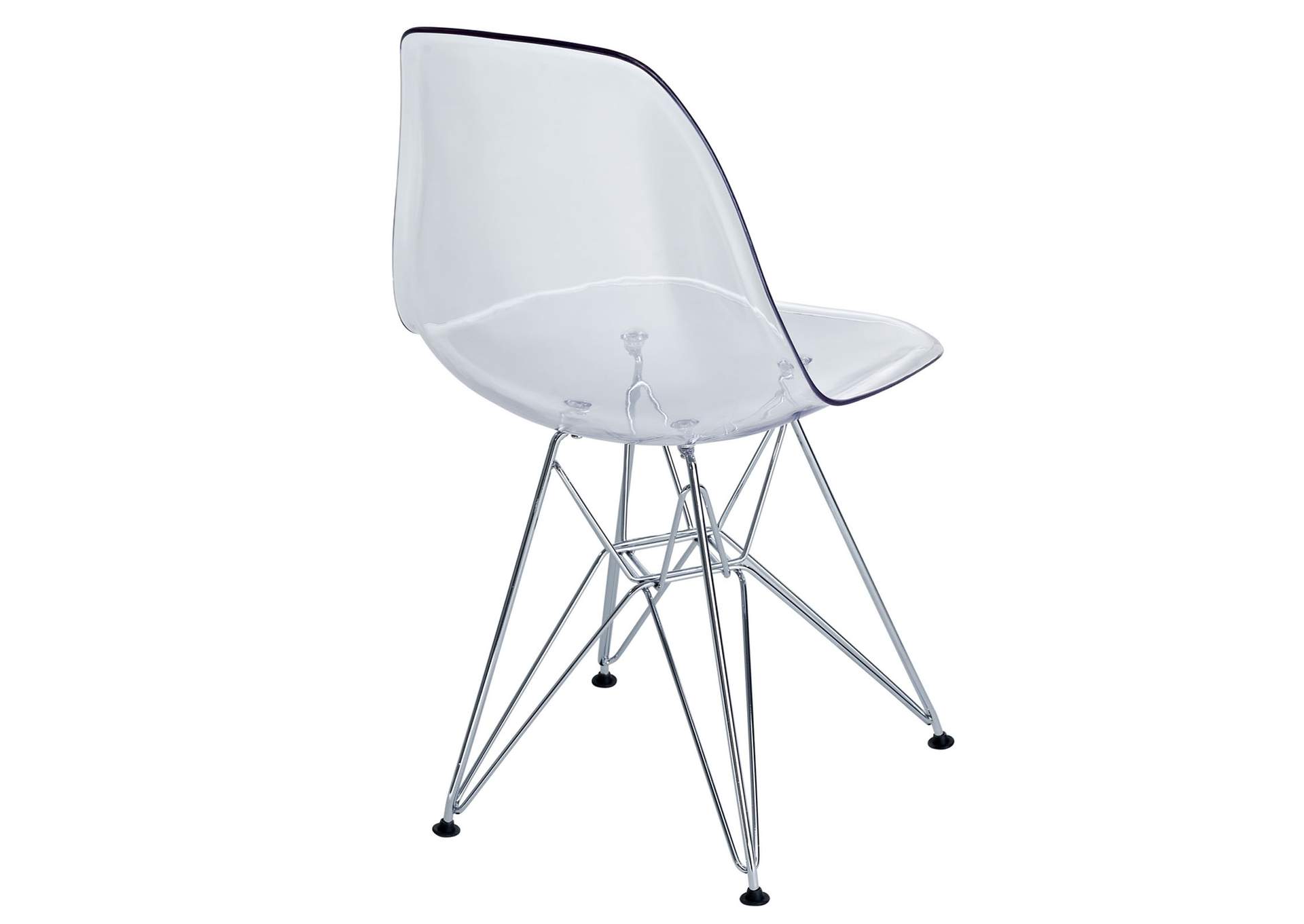 Clear Paris Dining Side Chair,Modway