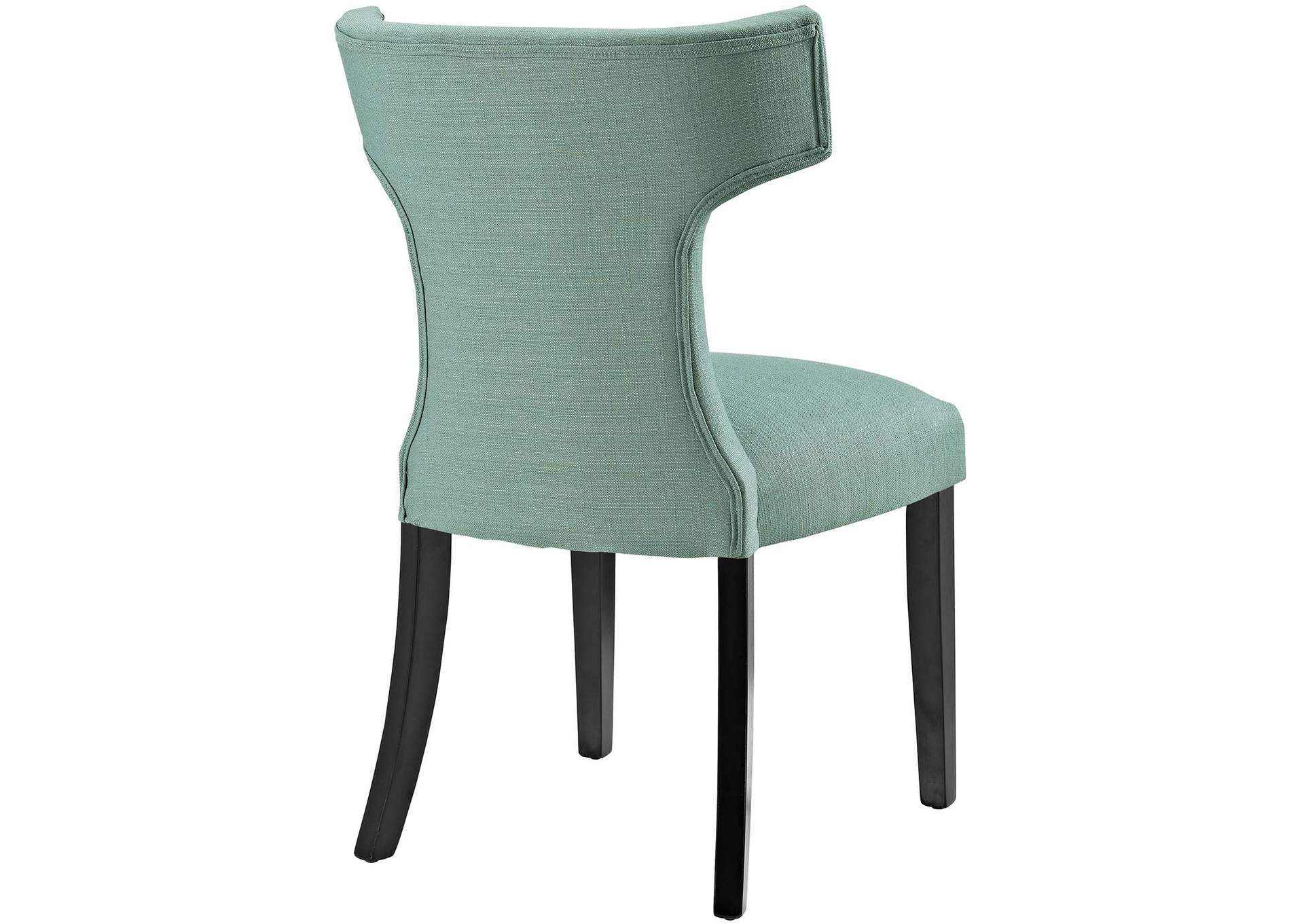 Laguna Curve Fabric Dining Chair,Modway