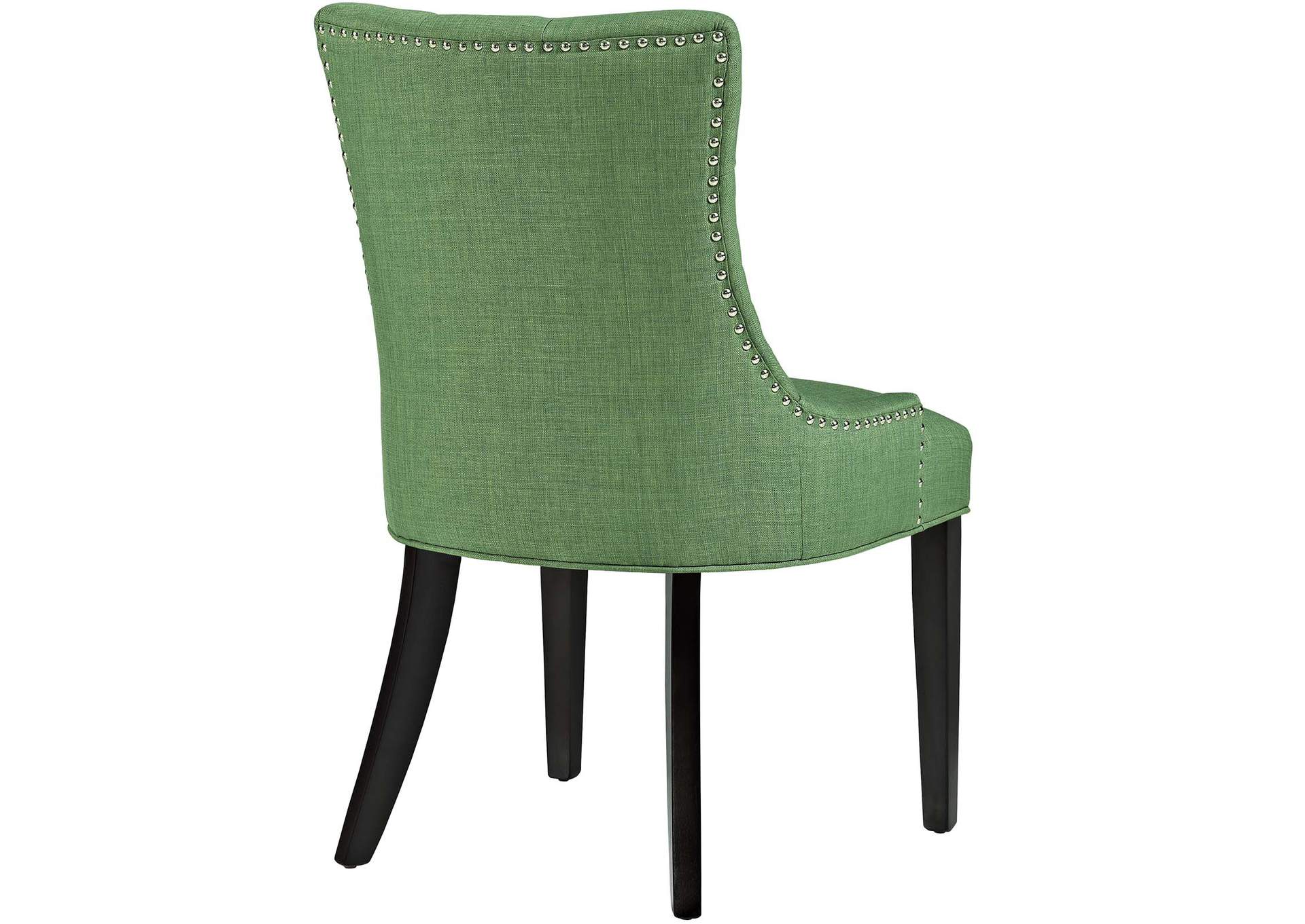 Kelly Green Regent Tufted Fabric Dining Side Chair,Modway