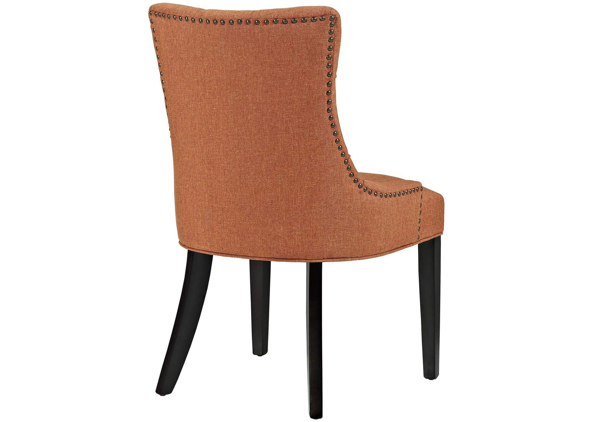 Orange Regent Tufted Fabric Dining Side Chair,Modway