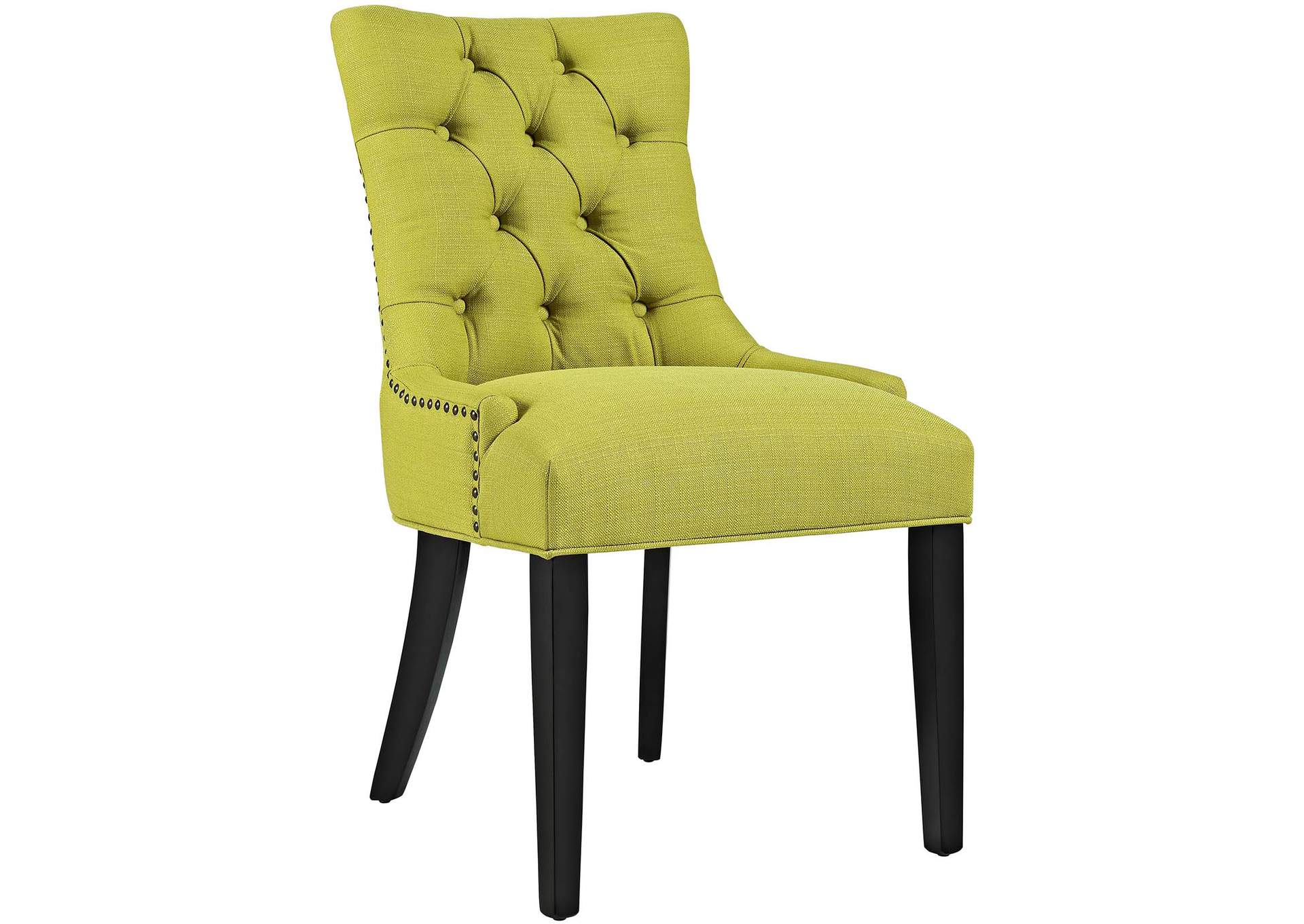 Wheatgrass Regent Tufted Fabric Dining Side Chair,Modway