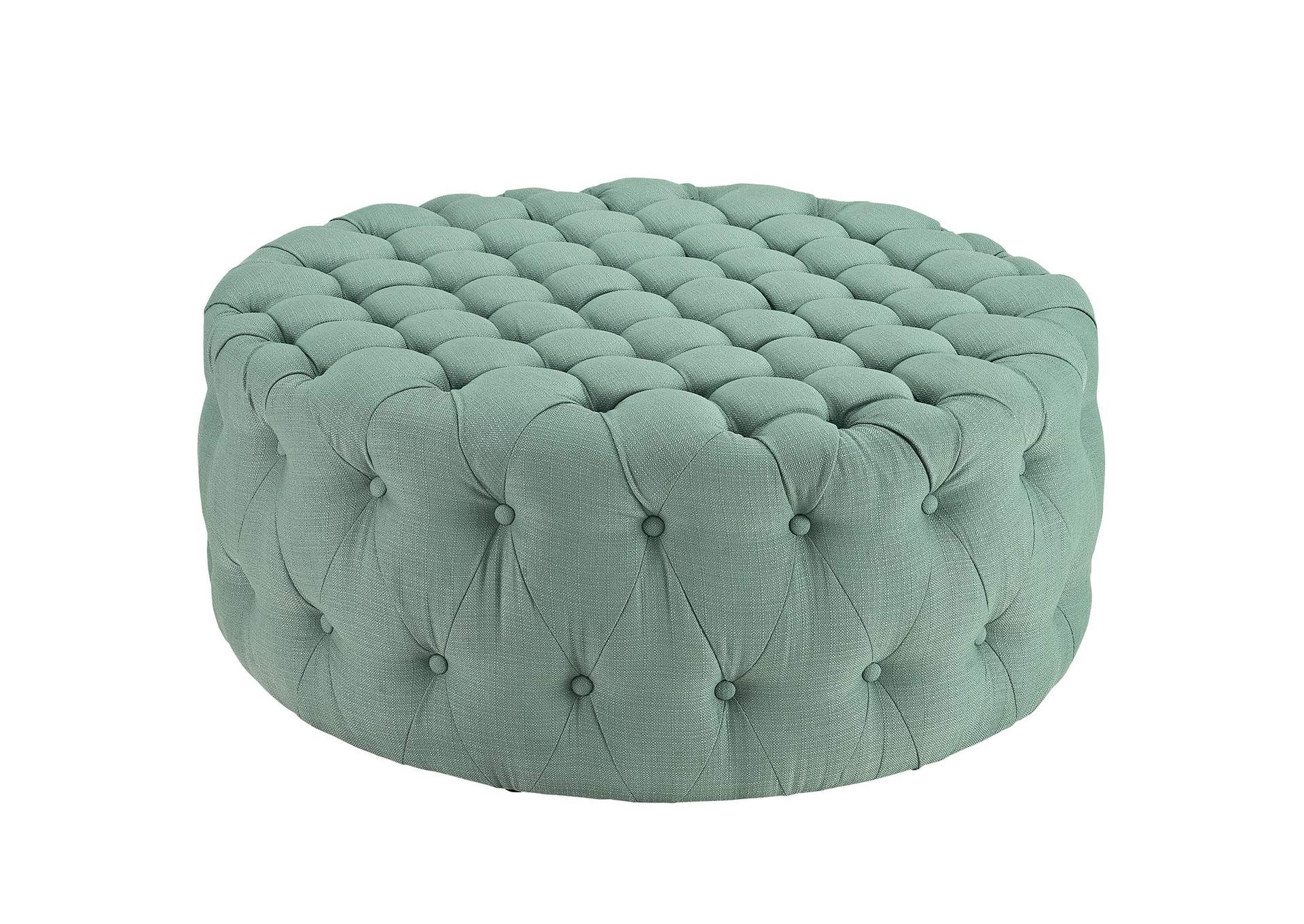 Laguna Amour Upholstered Fabric Ottoman,Modway