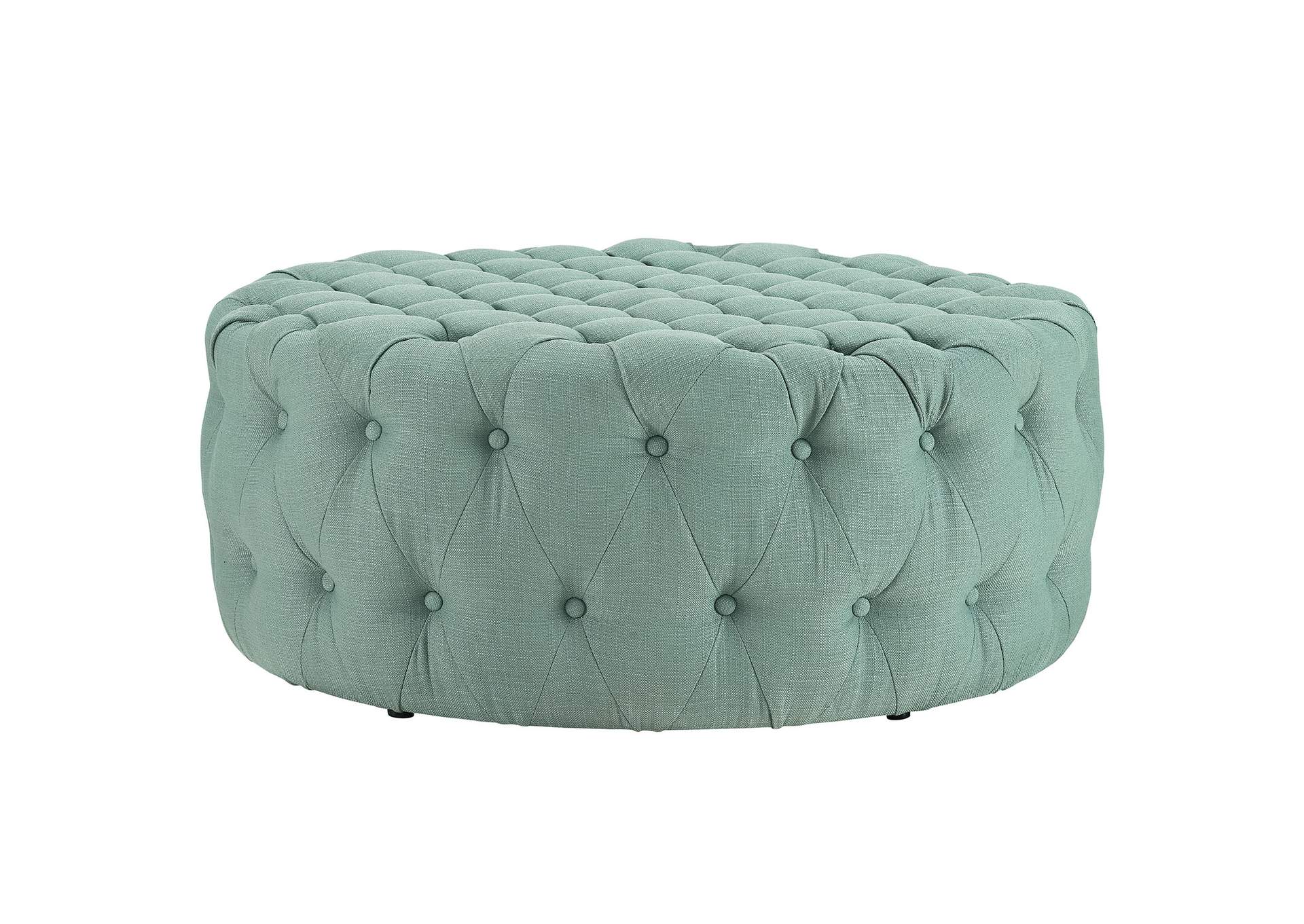 Laguna Amour Upholstered Fabric Ottoman,Modway