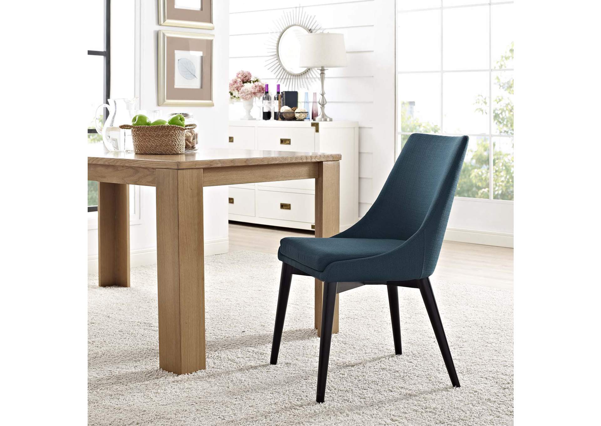 Azure Viscount Fabric Dining Chair,Modway