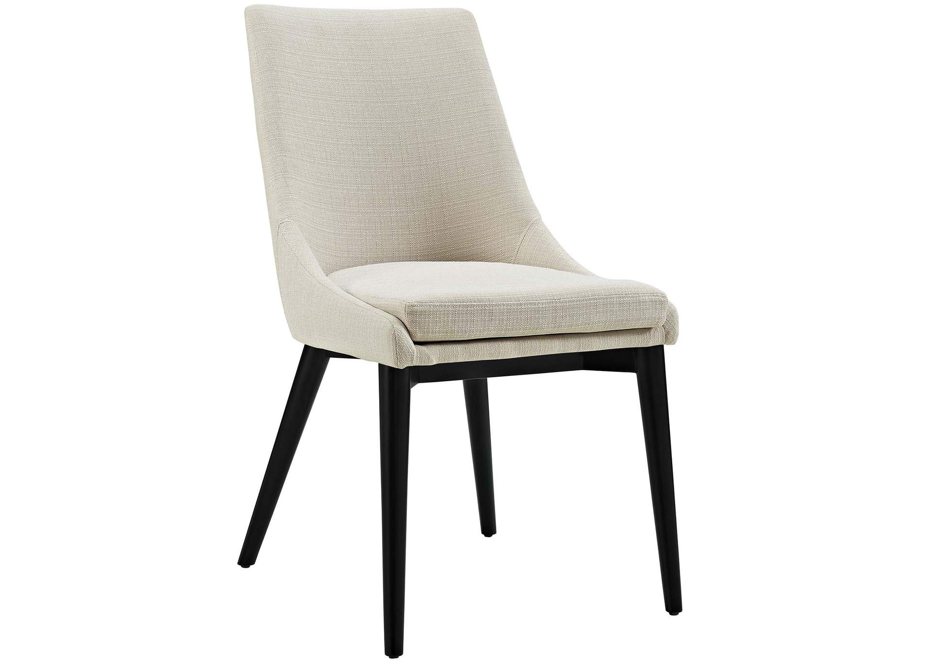 Beige Viscount Fabric Dining Chair,Modway