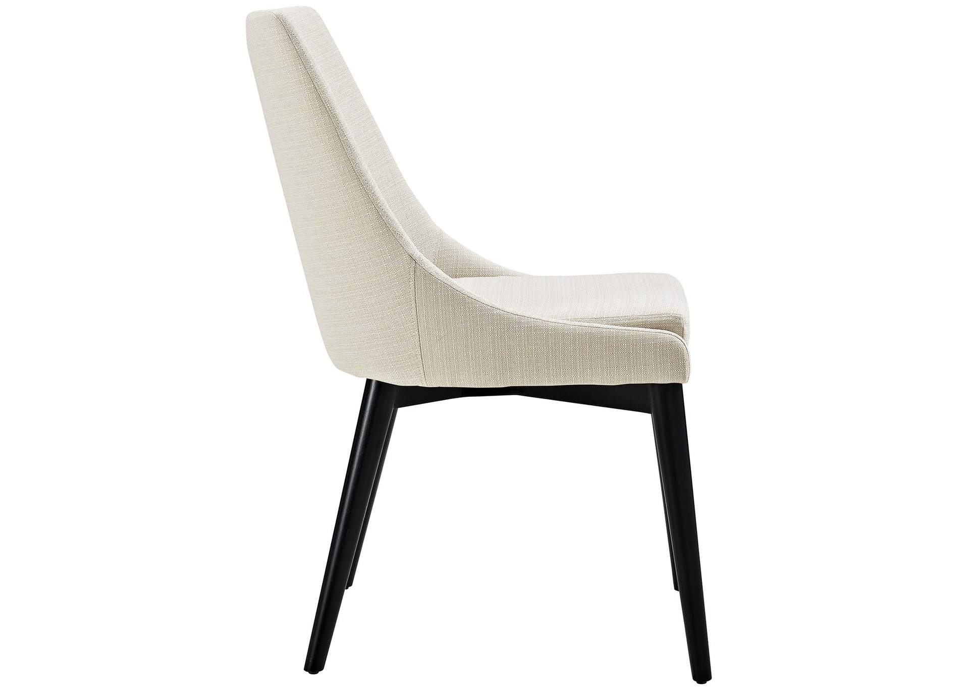 Beige Viscount Fabric Dining Chair,Modway