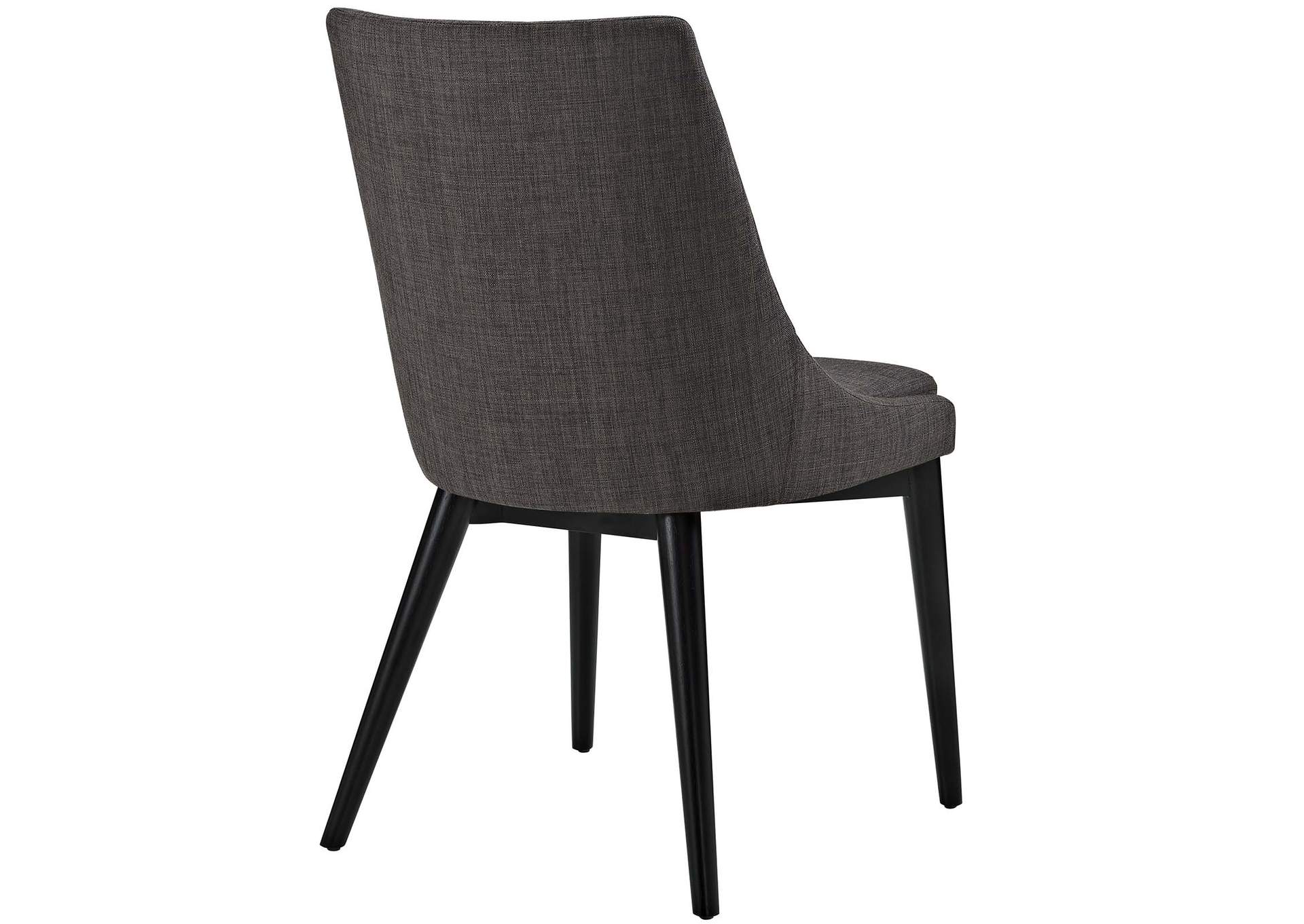 Viscount Brown Fabric Dining Chair,Modway