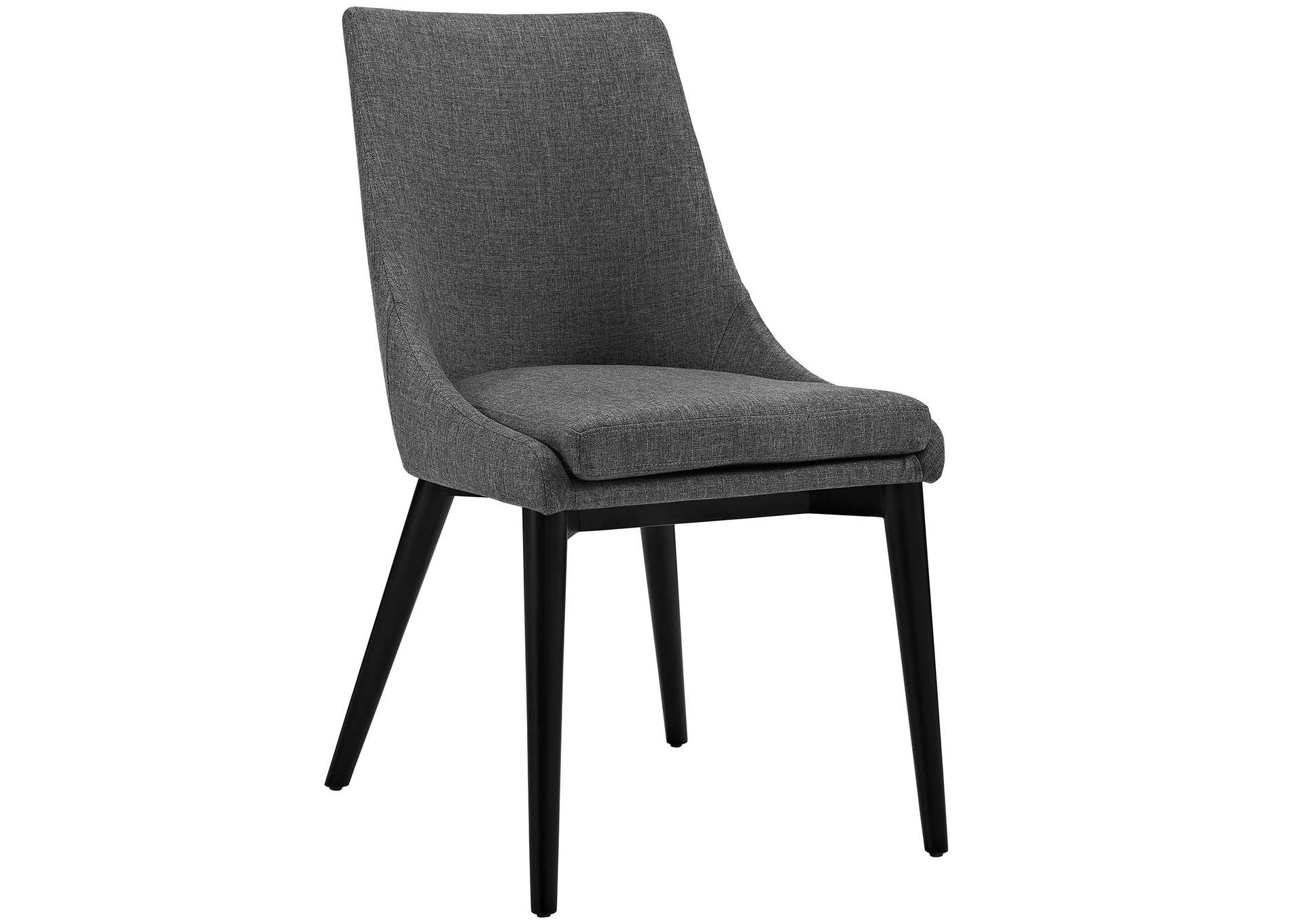 Gray Viscount Fabric Dining Chair,Modway