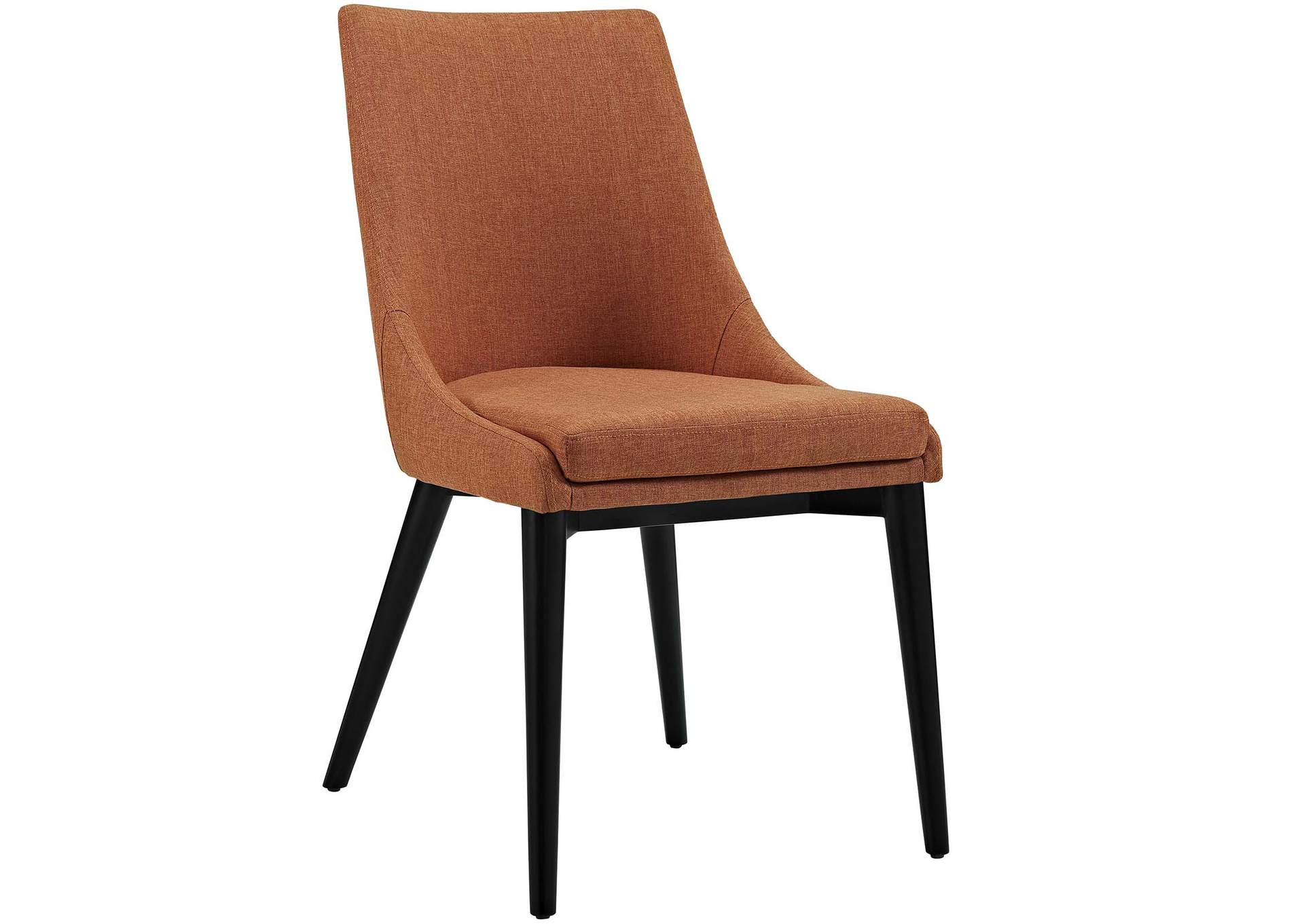 Orange Viscount Fabric Dining Chair,Modway