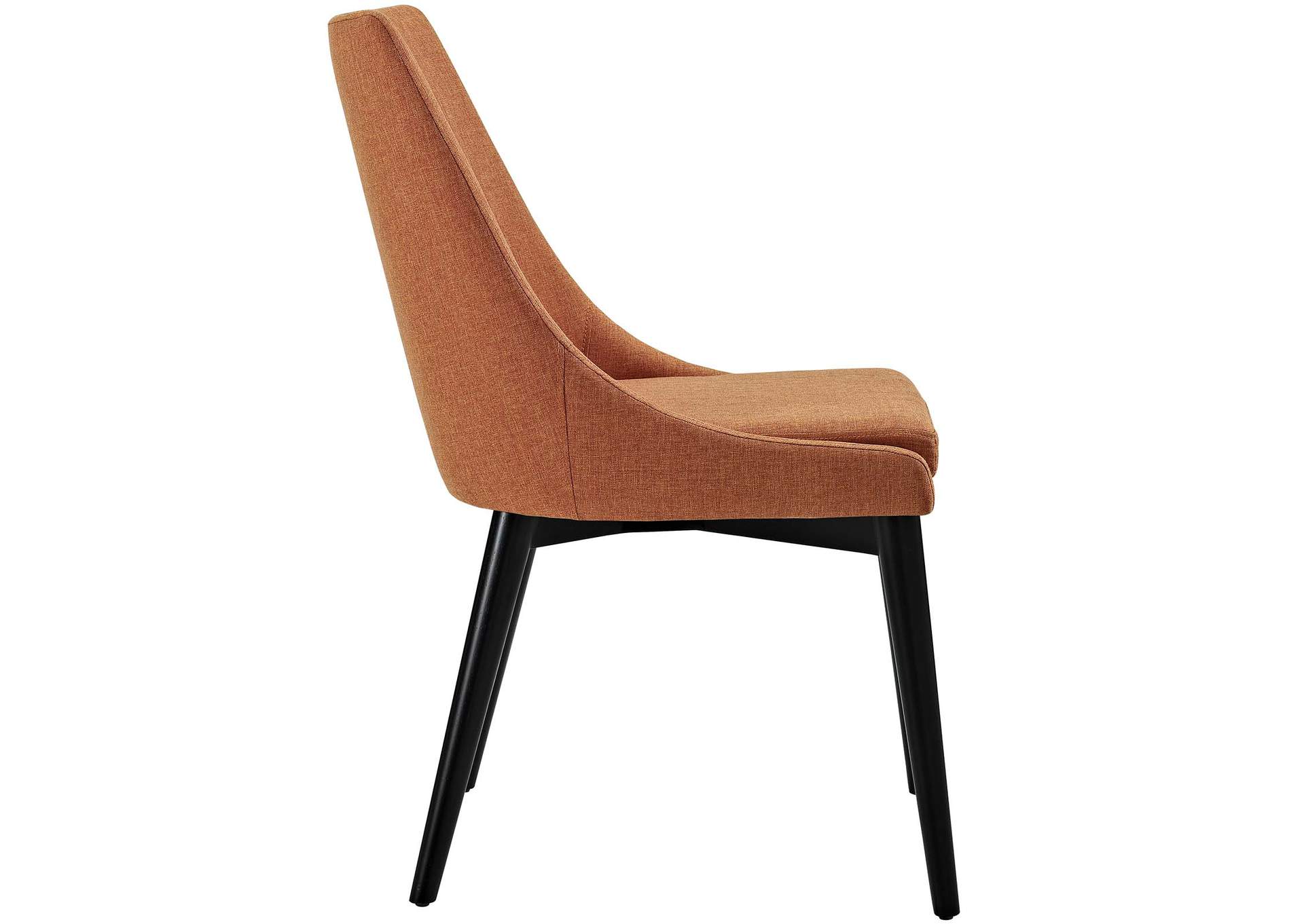 Orange Viscount Fabric Dining Chair,Modway