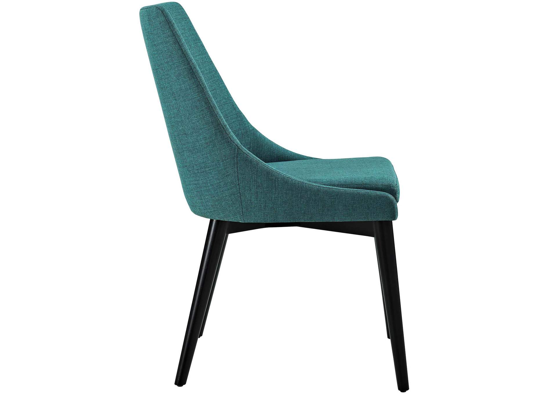 Teal Viscount Fabric Dining Chair,Modway