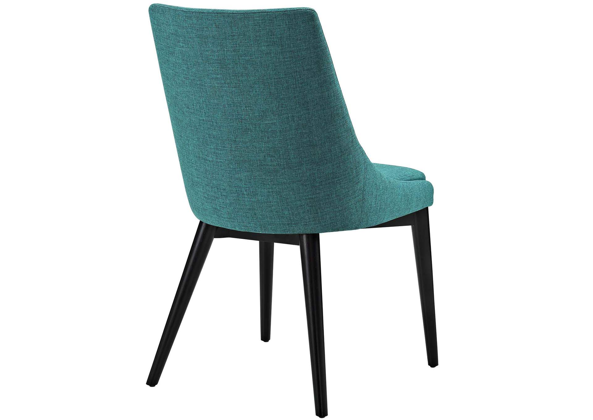 Teal Viscount Fabric Dining Chair,Modway