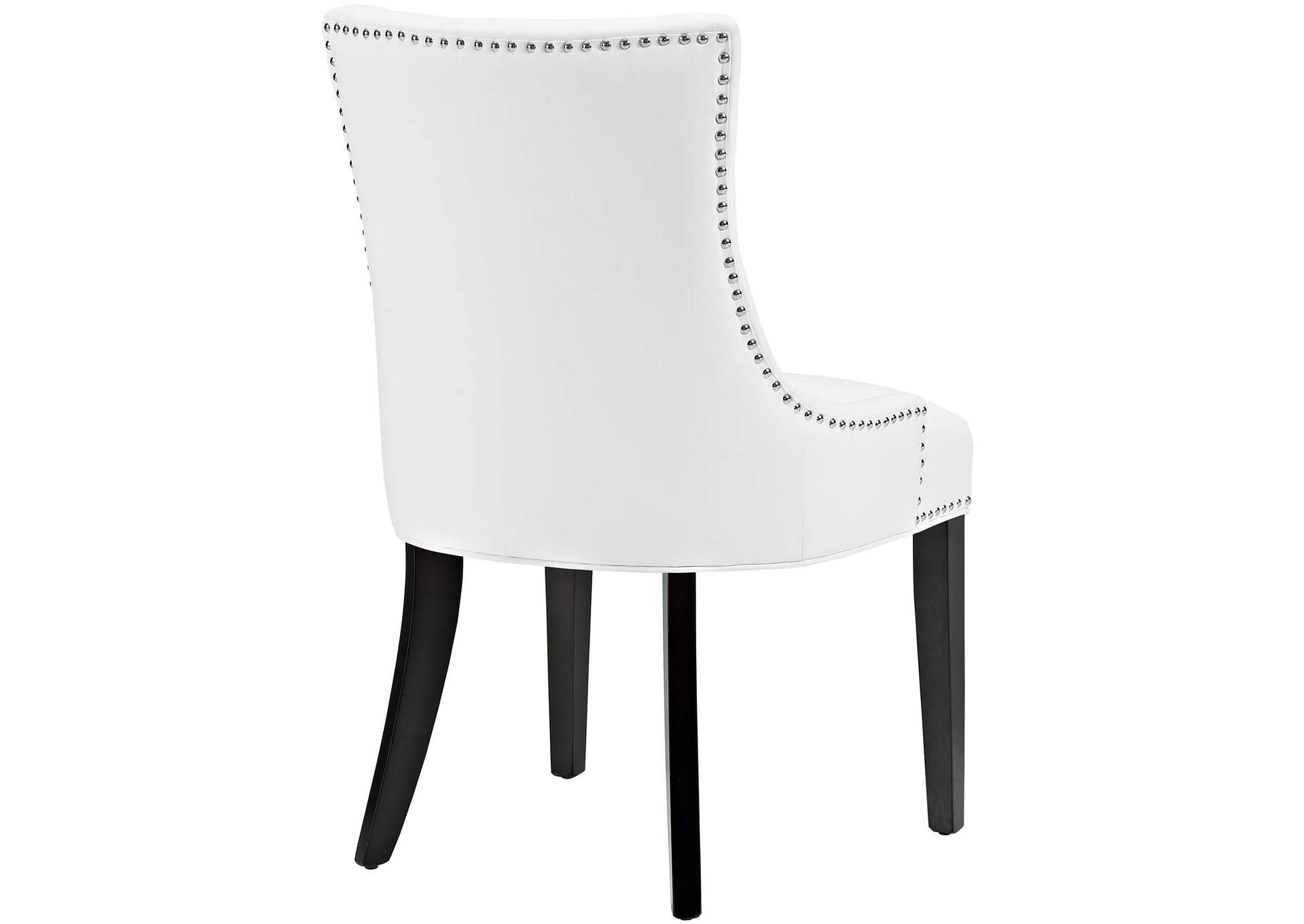 White Marquis Faux Leather Dining Chair,Modway