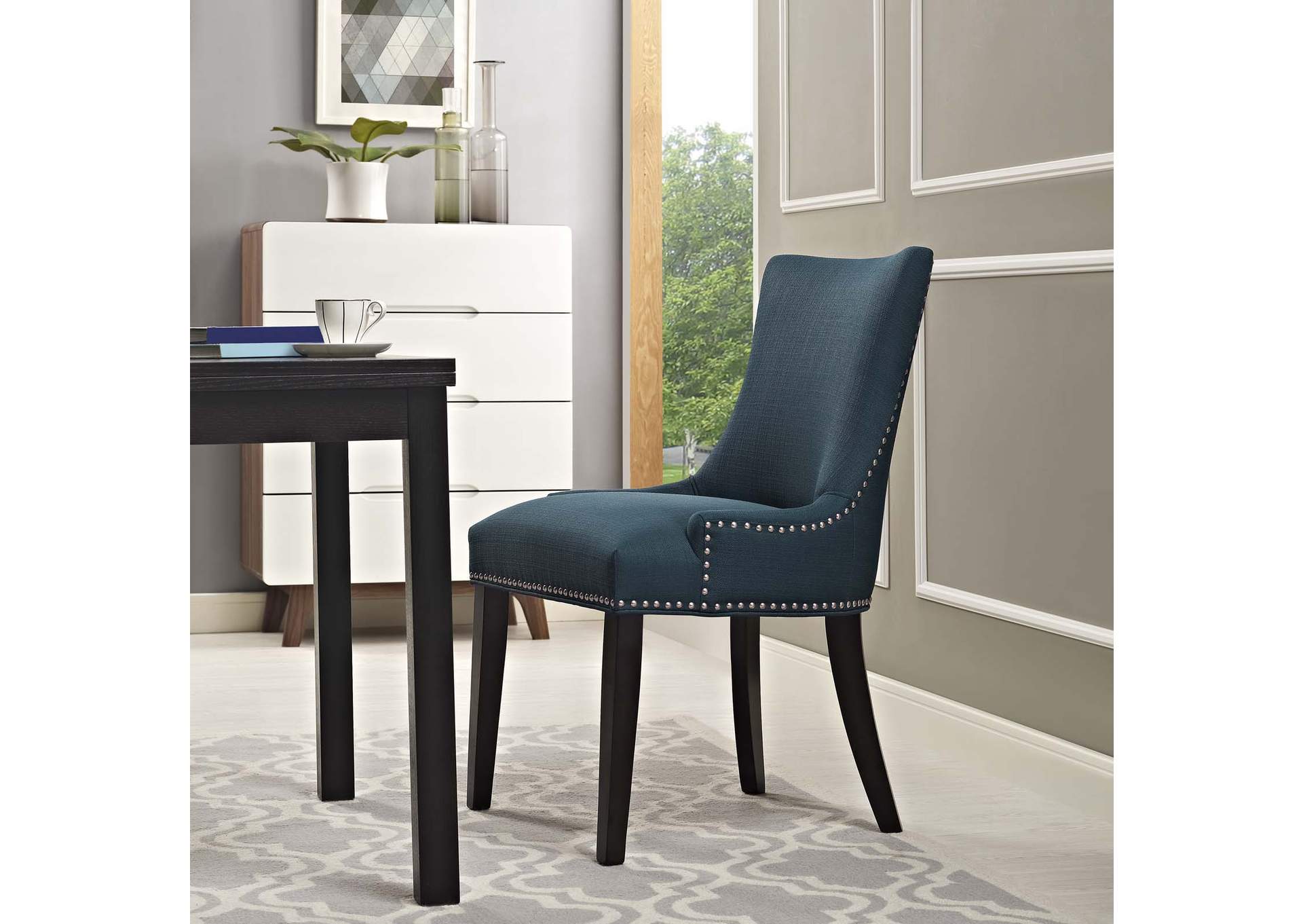 Azure Marquis Fabric Dining Chair,Modway