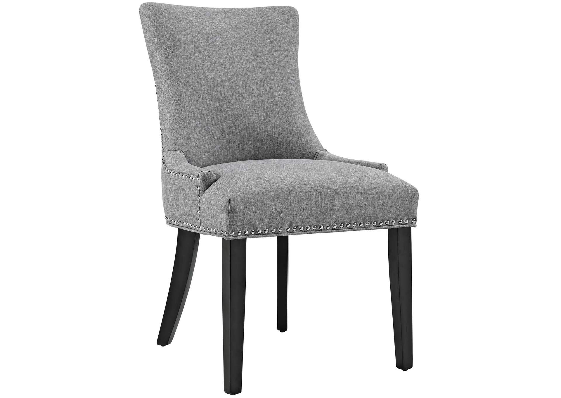 Light Gray Marquis Fabric Dining Chair,Modway