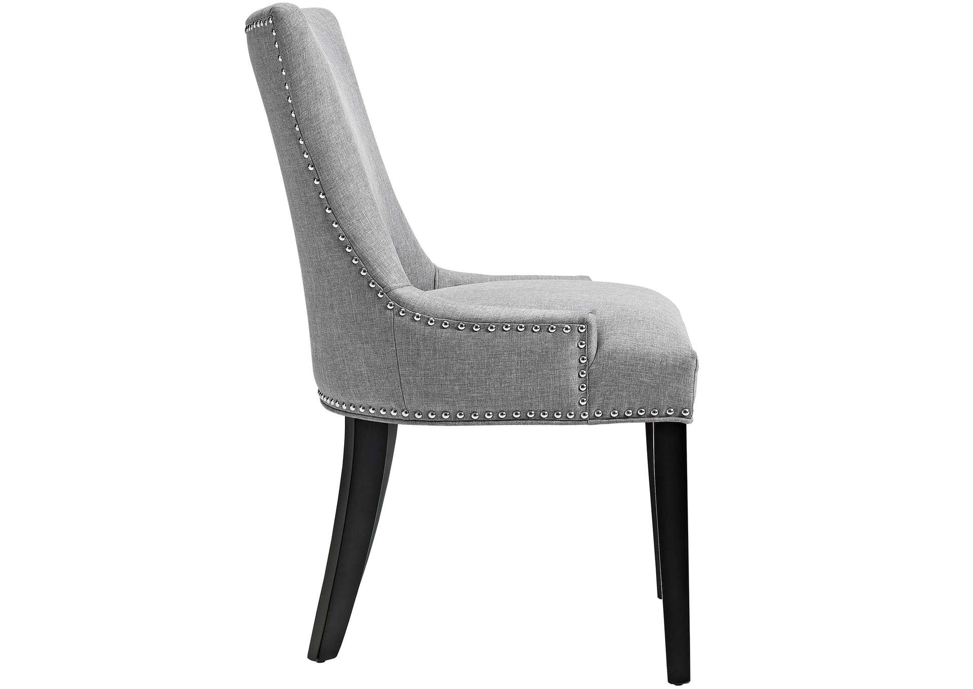 Light Gray Marquis Fabric Dining Chair,Modway