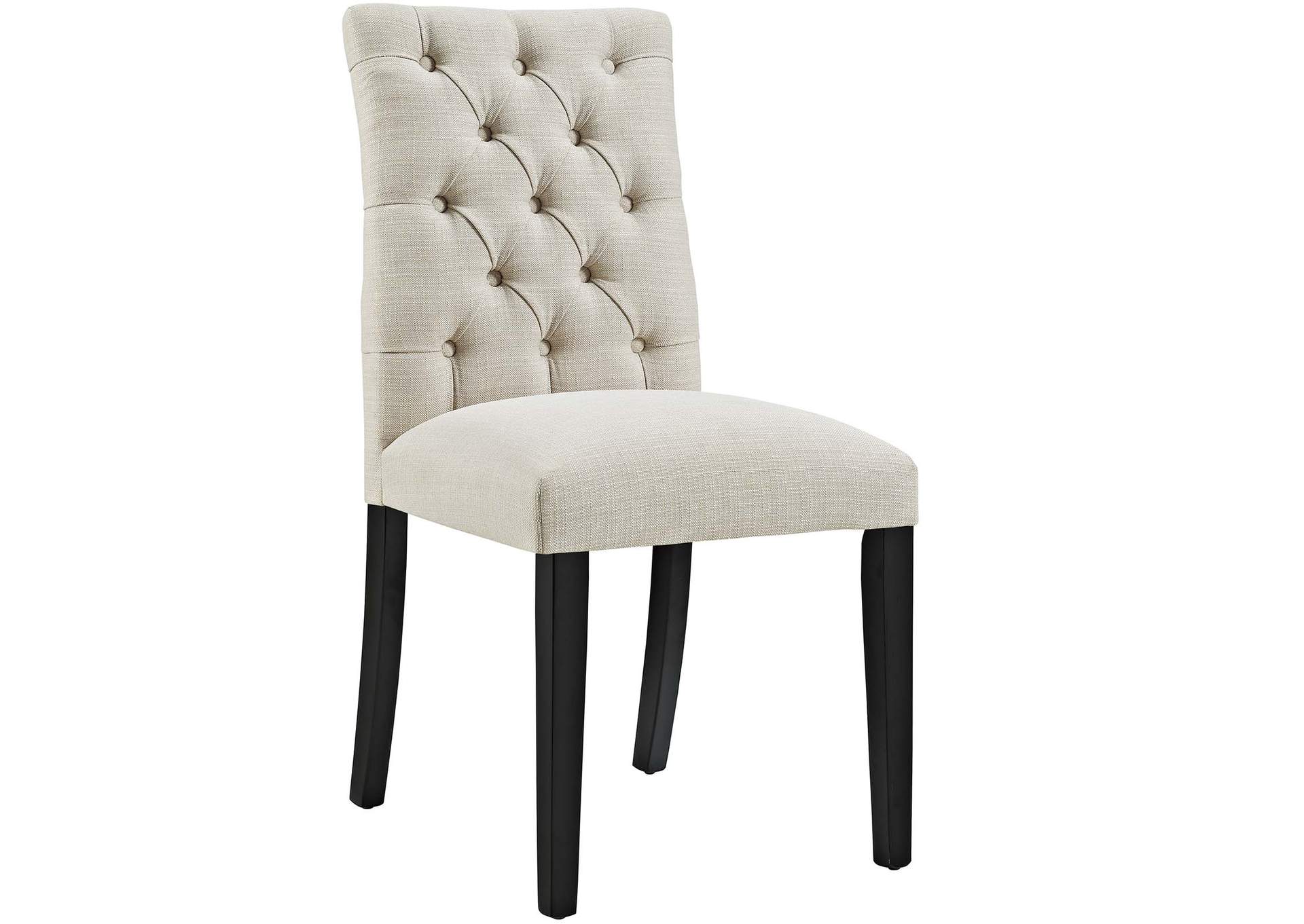 Beige Duchess Fabric Dining Chair,Modway