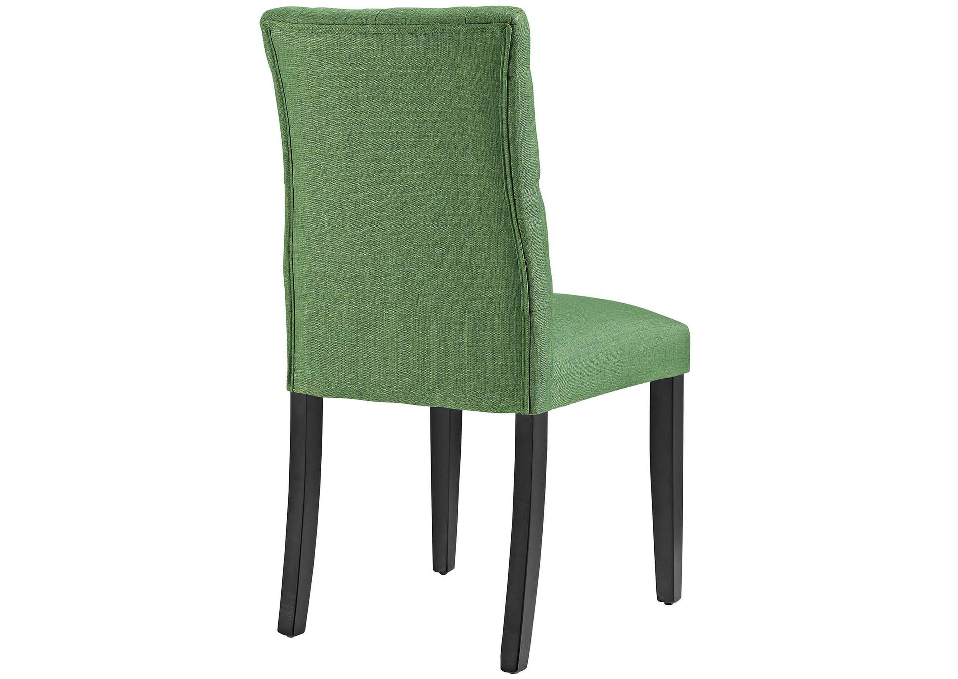 Kelly Green Duchess Fabric Dining Chair,Modway