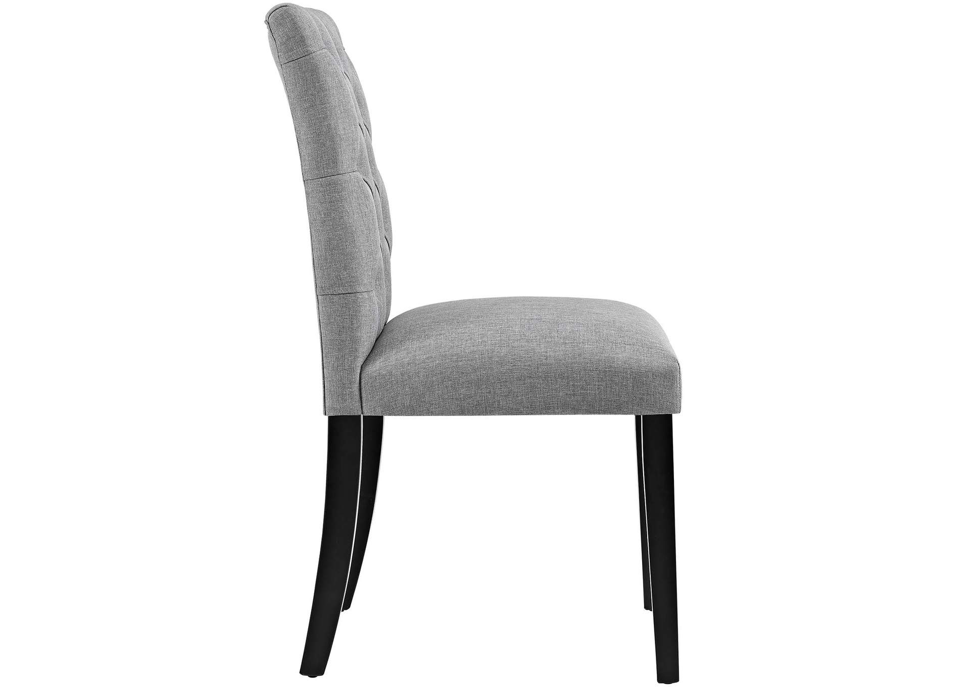 Light Gray Duchess Fabric Dining Chair,Modway