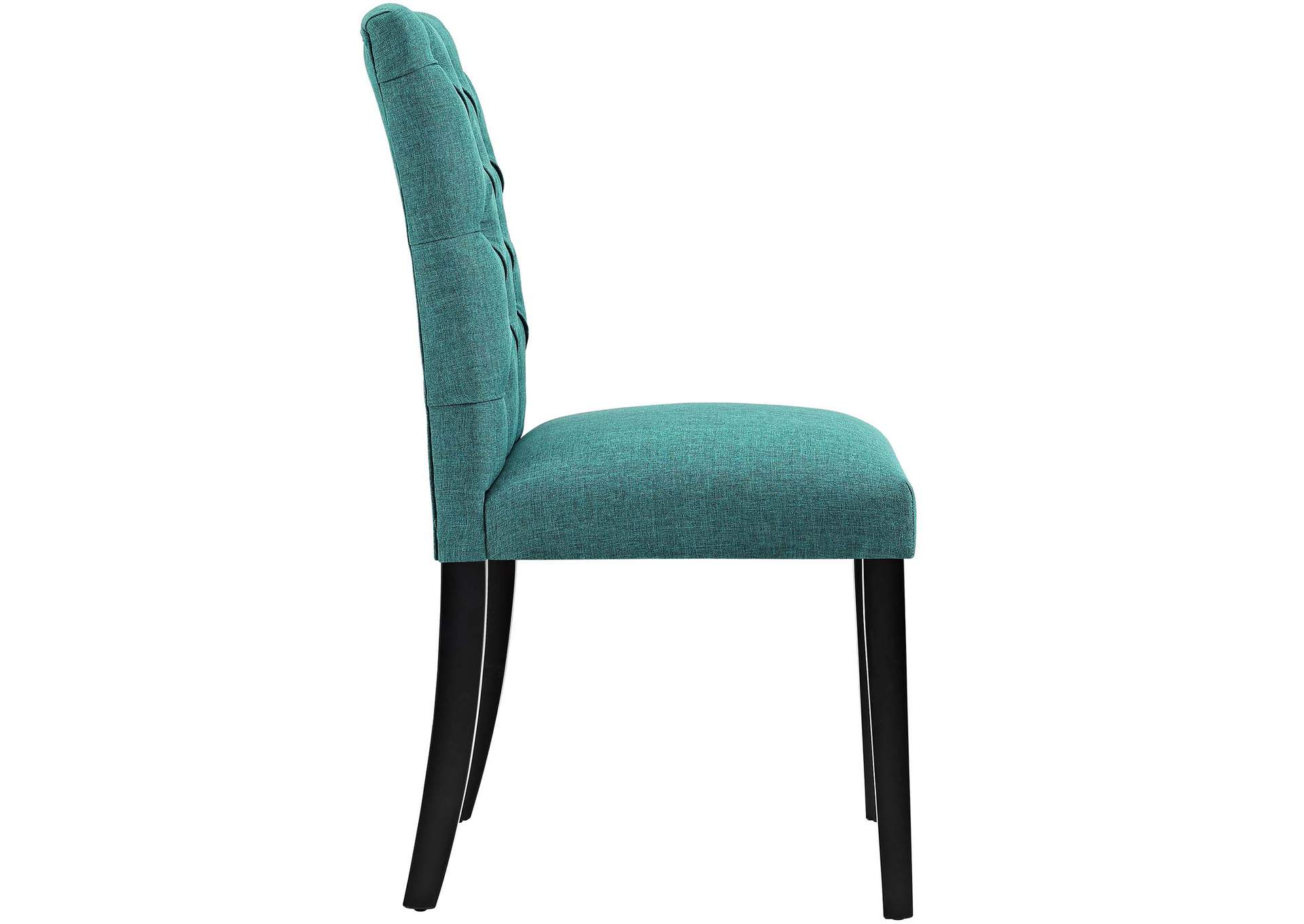 Teal Duchess Fabric Dining Chair,Modway