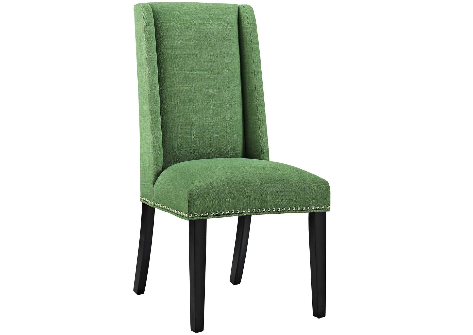 Kelly Green Baron Fabric Dining Chair,Modway