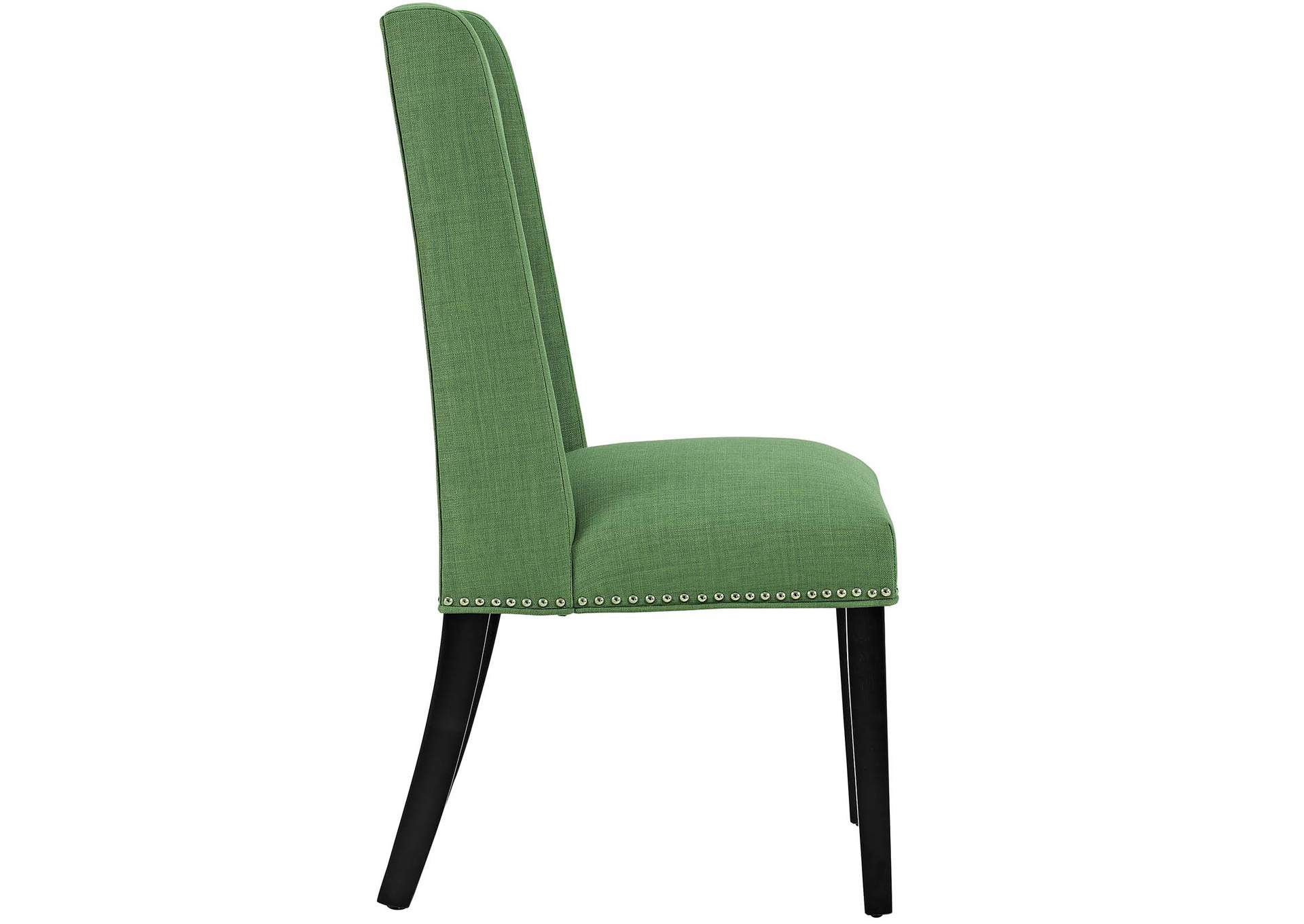 Kelly Green Baron Fabric Dining Chair,Modway