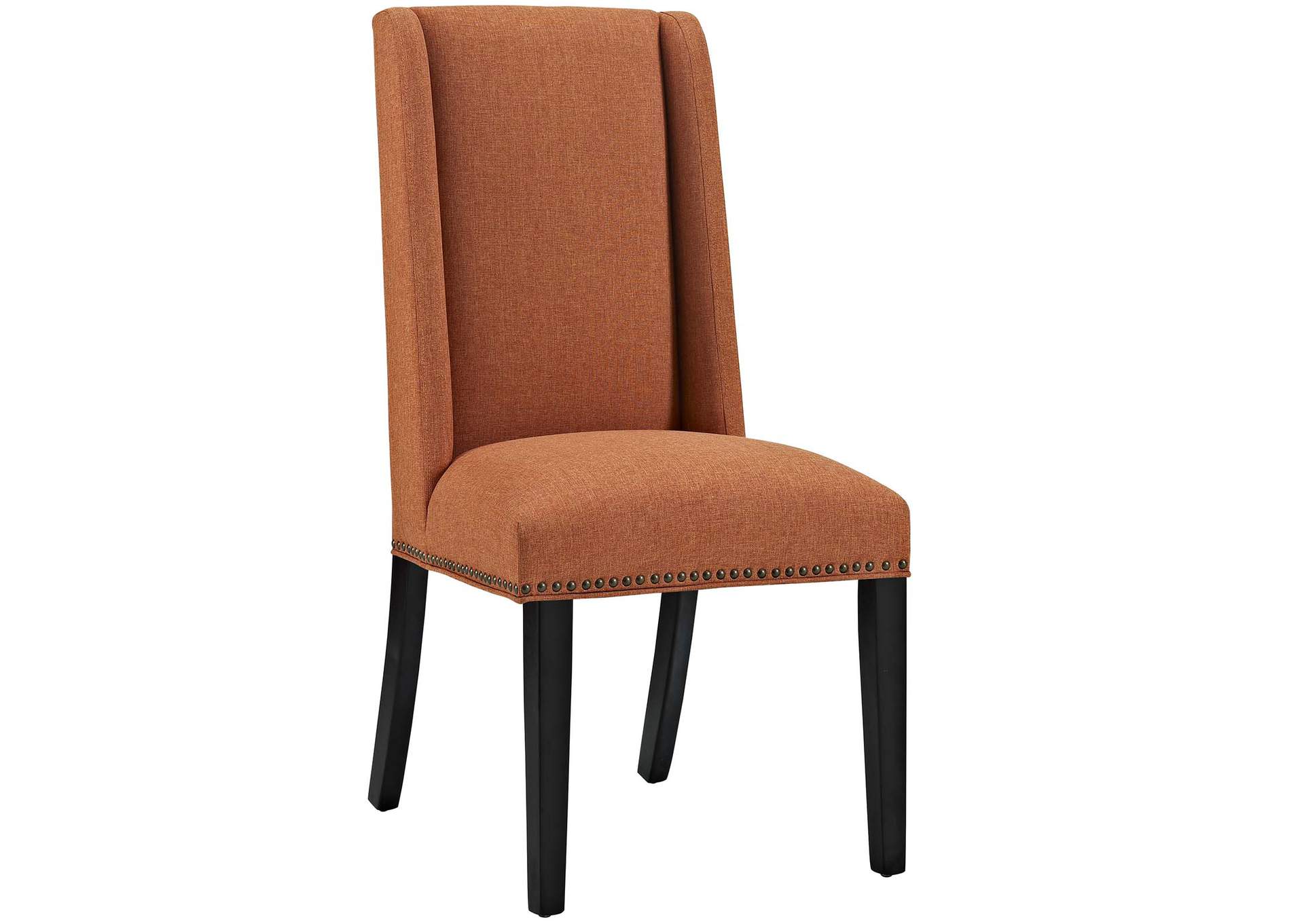 Orange Baron Fabric Dining Chair,Modway