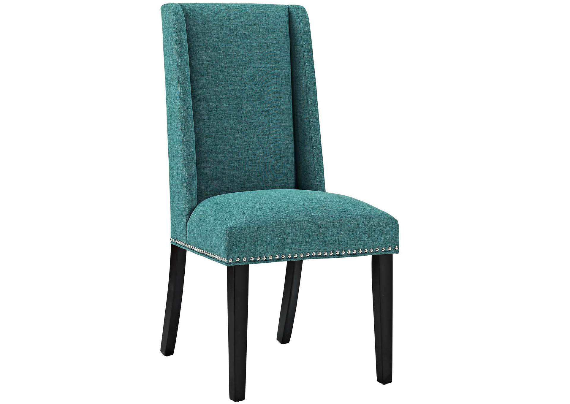 Teal Baron Fabric Dining Chair,Modway