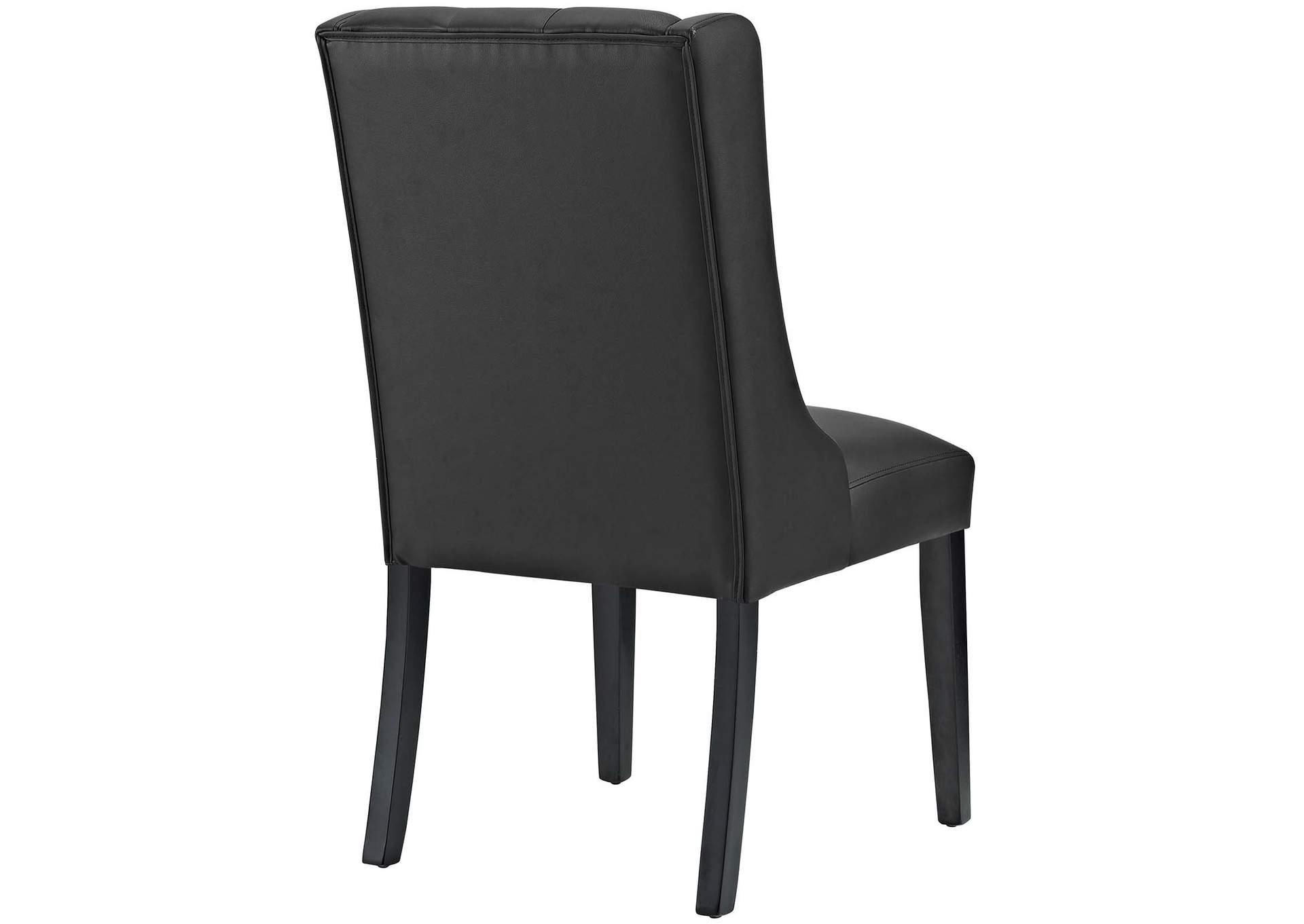 Baronet Black Vinyl Dining Chair,Modway