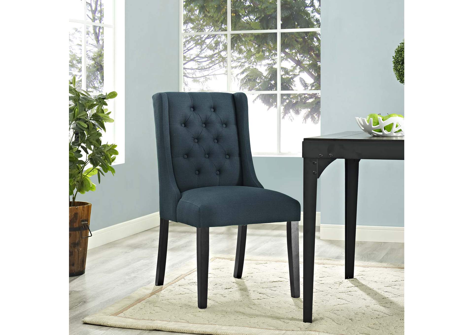 Azure Baronet Fabric Dining Chair,Modway