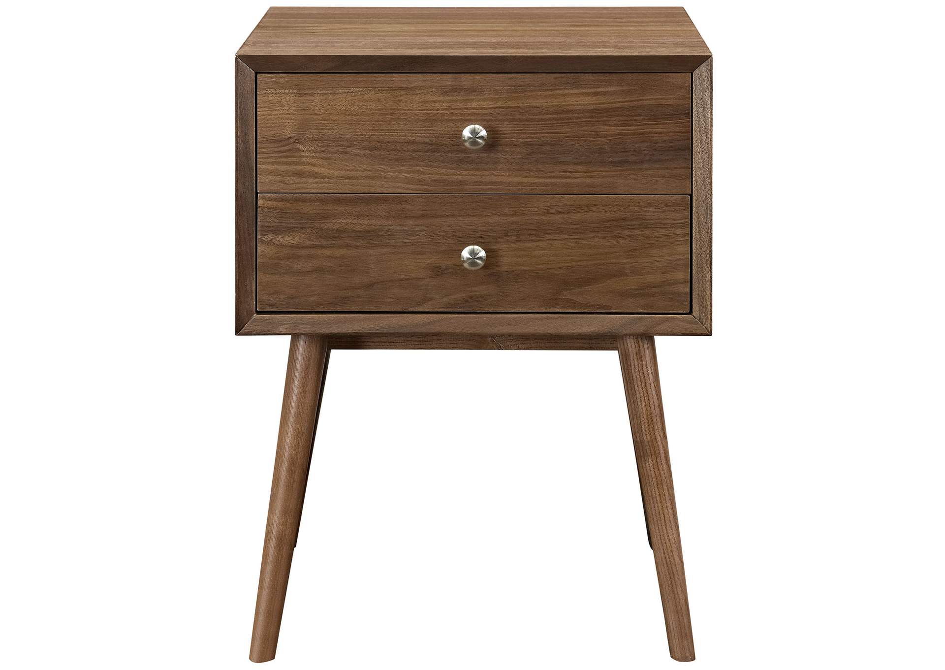 Walnut Dispatch Nightstand,Modway