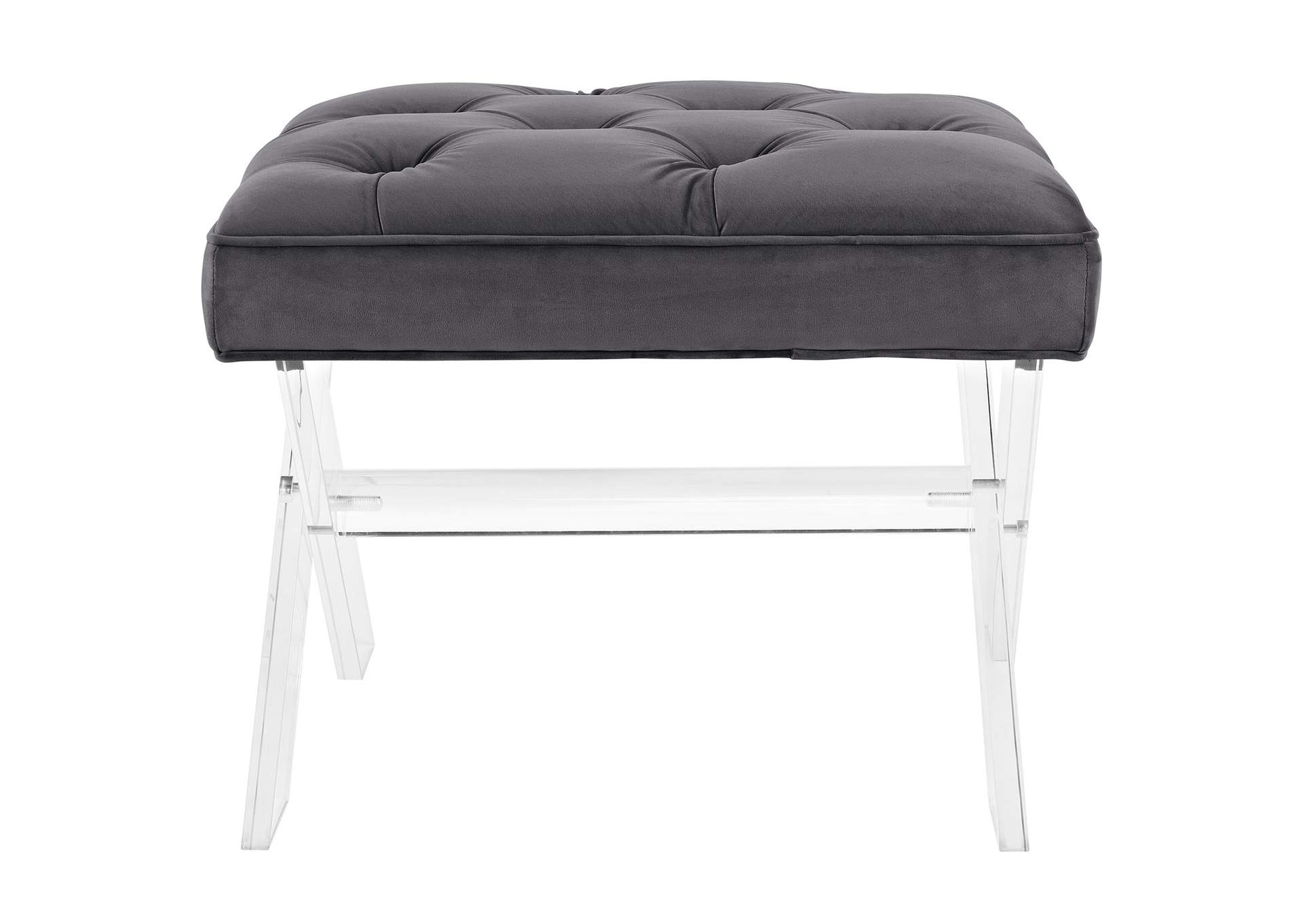 Gray Swift Bench,Modway