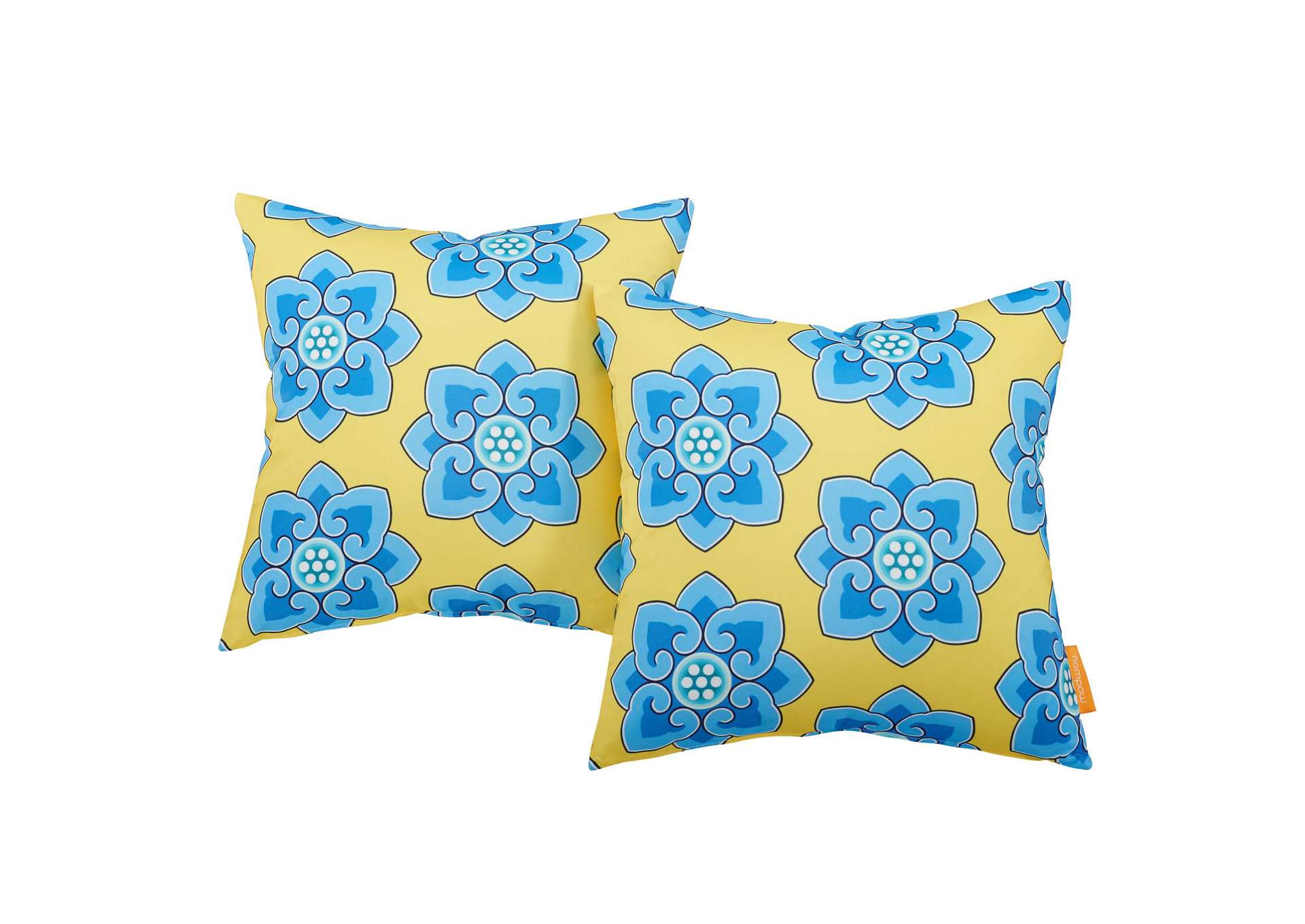 Cornflower Modway Two Piece Outdoor Patio Pillow Set,Modway