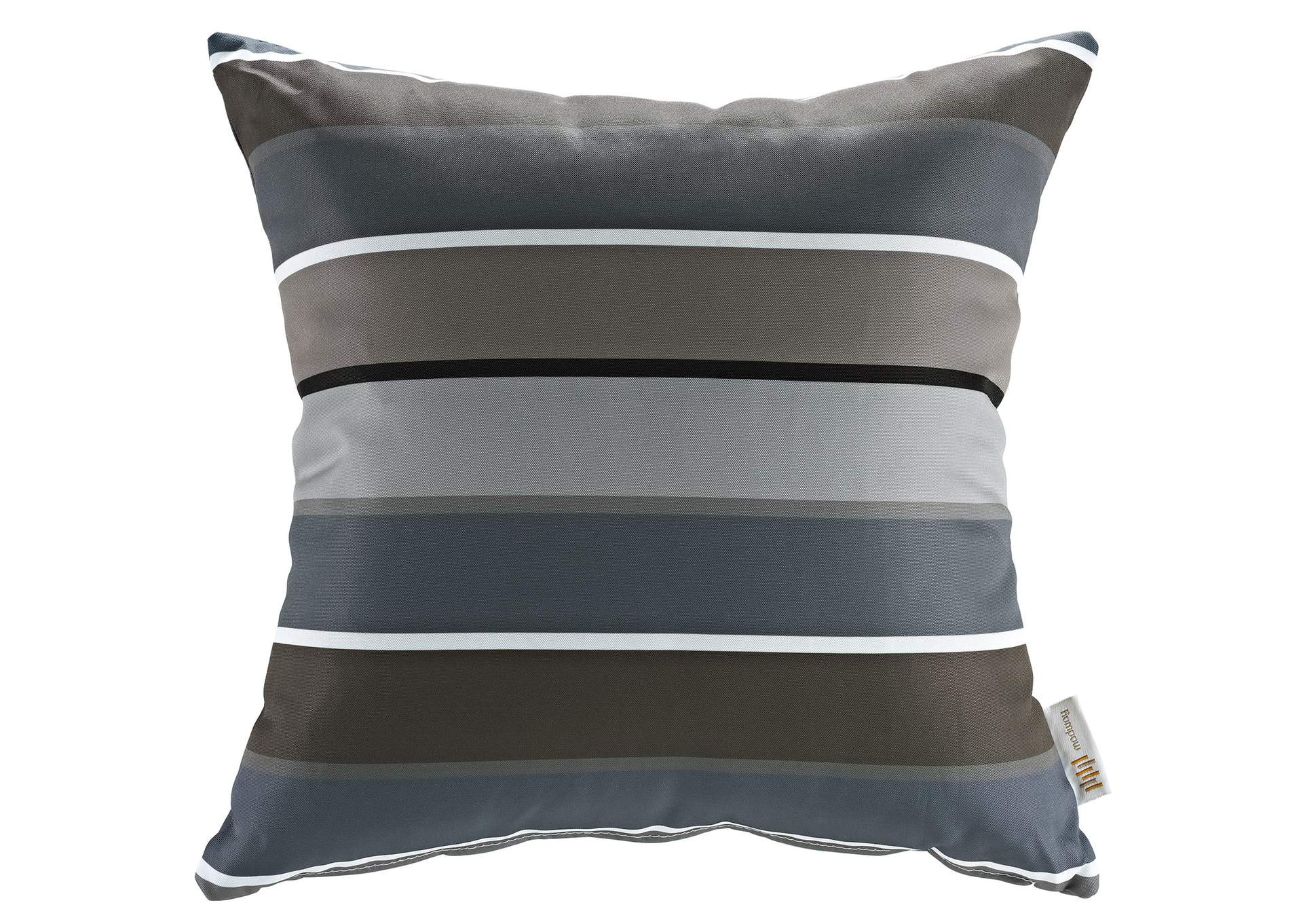 Stripe Modway Two Piece Outdoor Patio Pillow Set,Modway