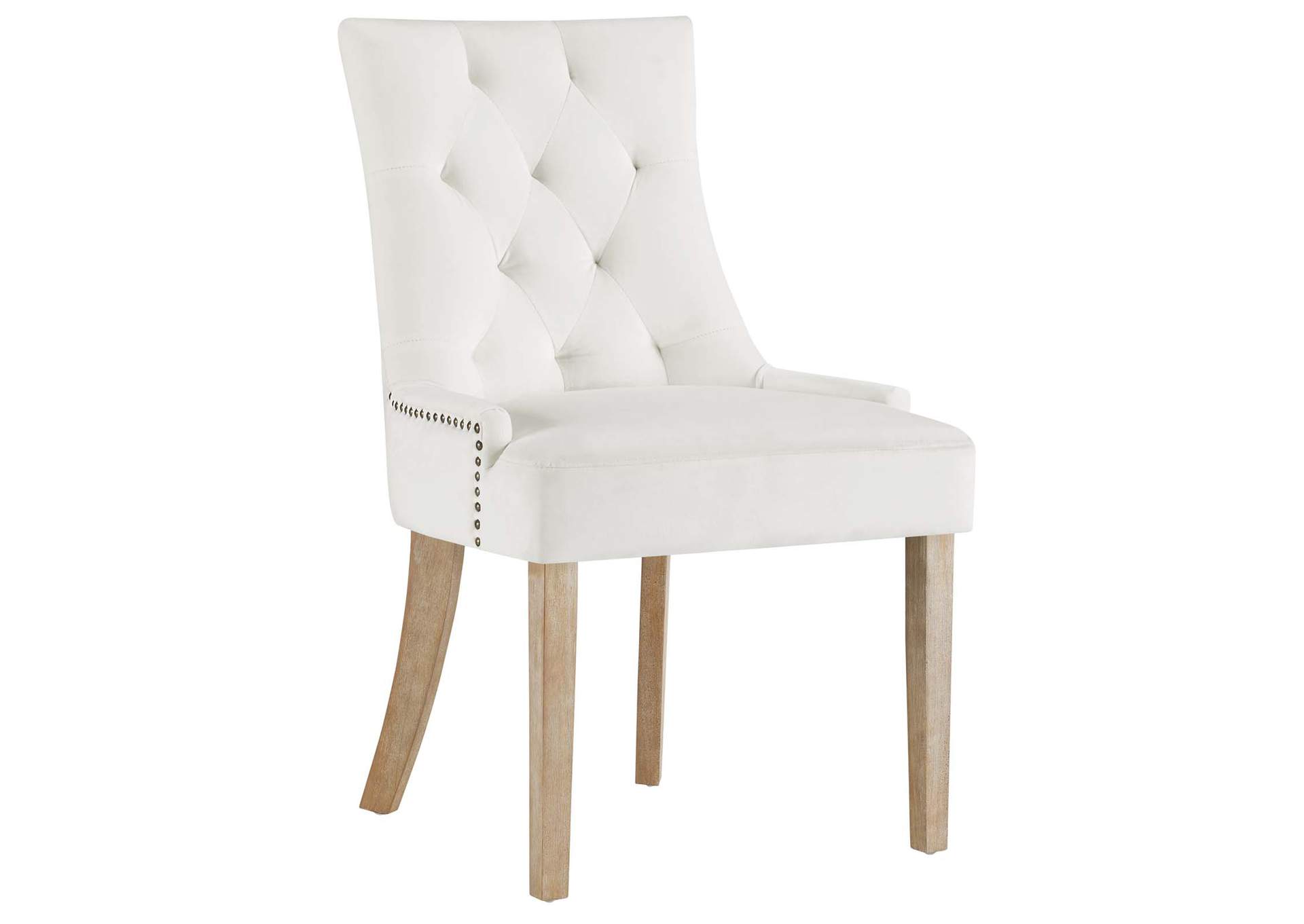 Ivory Pose Performance Velvet Dining Chair,Modway