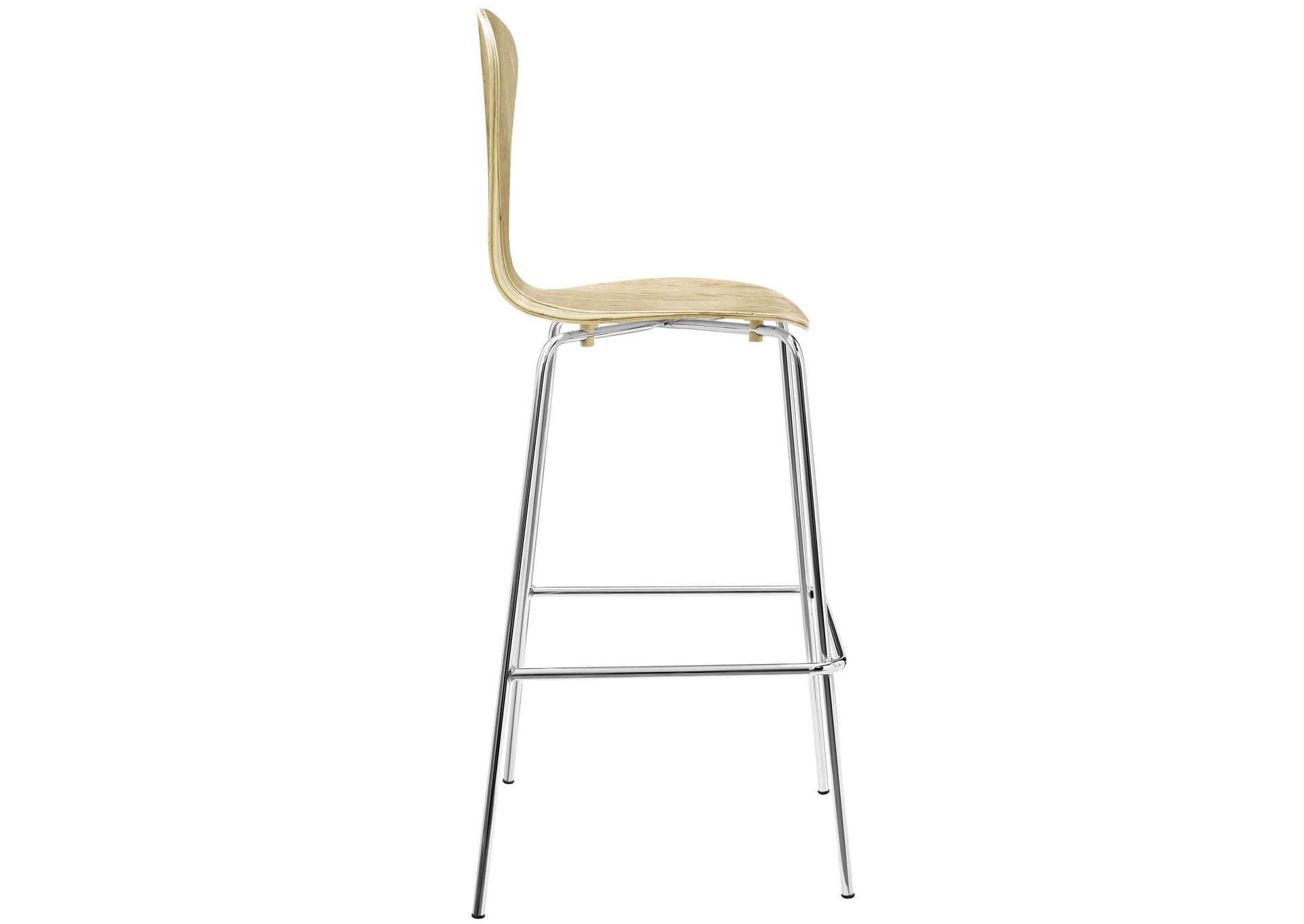 Natural Passage Dining Bar Stool,Modway