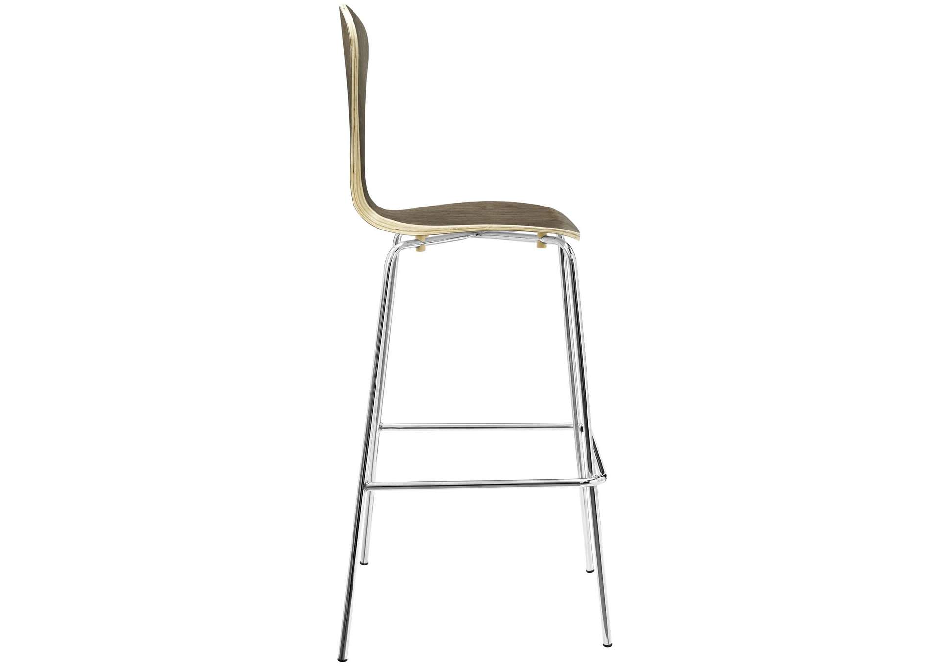 Passage Walnut Dining Bar Stool,Modway